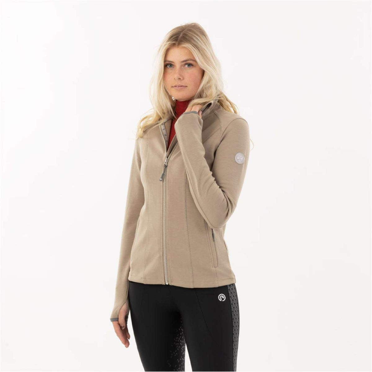 ANKY Zip-Hoodie Training ATC232105 Greige