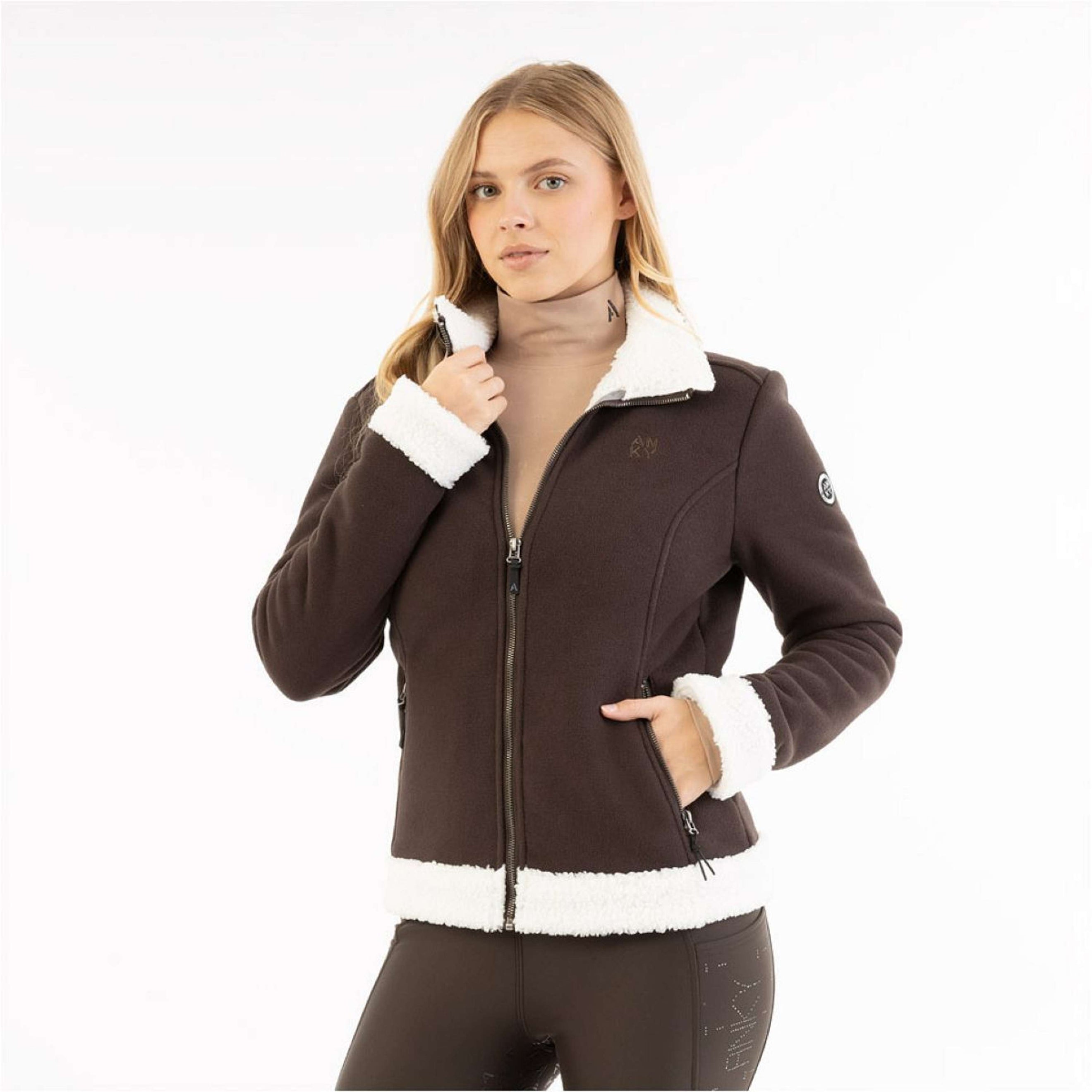 ANKY Jacket AW25 Teddy Lammy Chocolate Torte