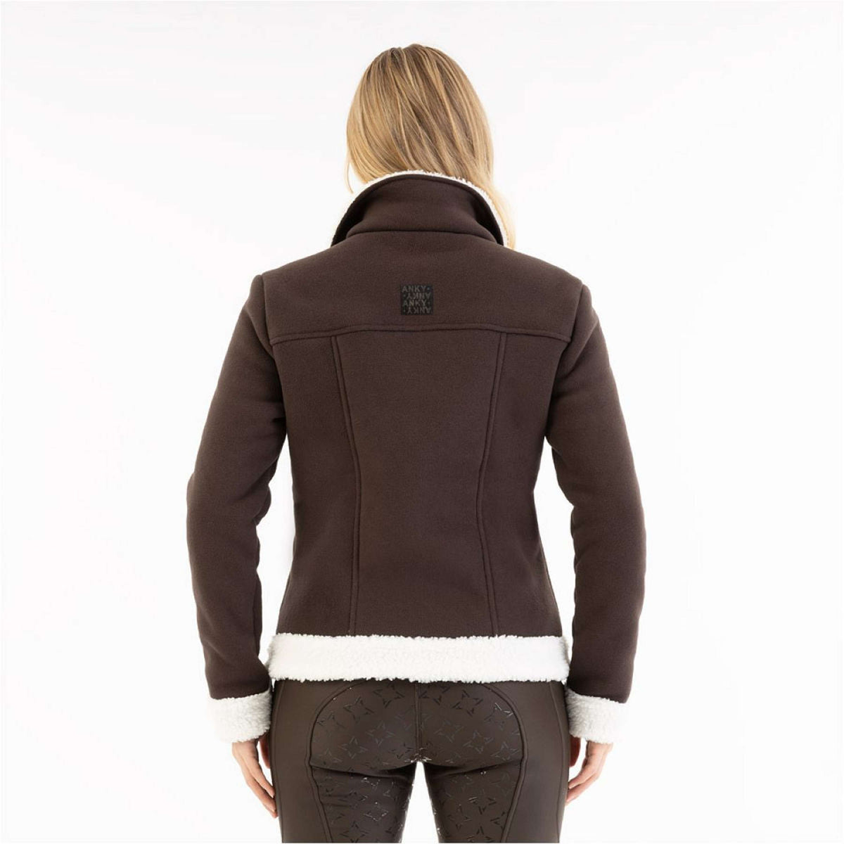 ANKY Jacket AW25 Teddy Lammy Chocolate Torte