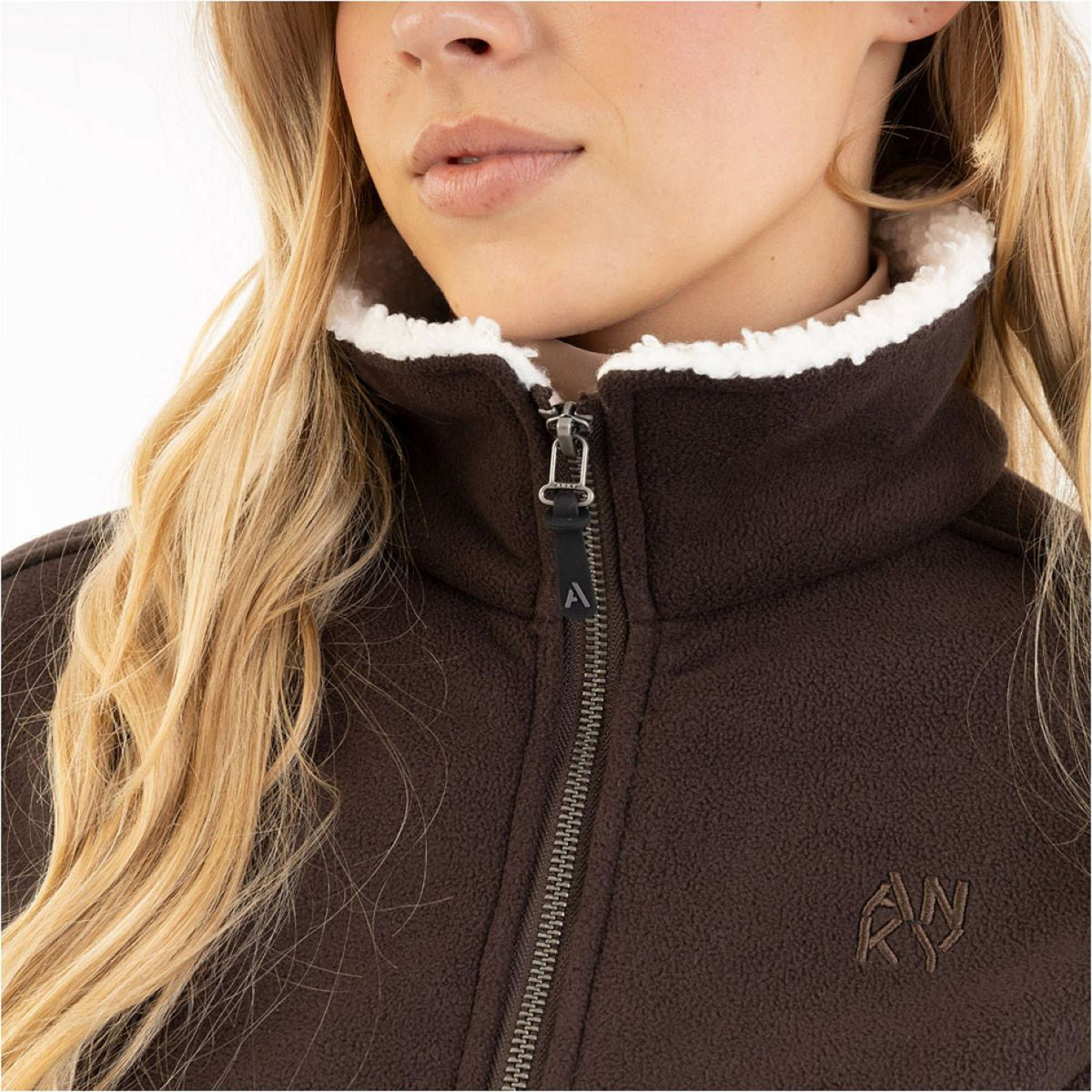 ANKY Jacket AW25 Teddy Lammy Chocolate Torte