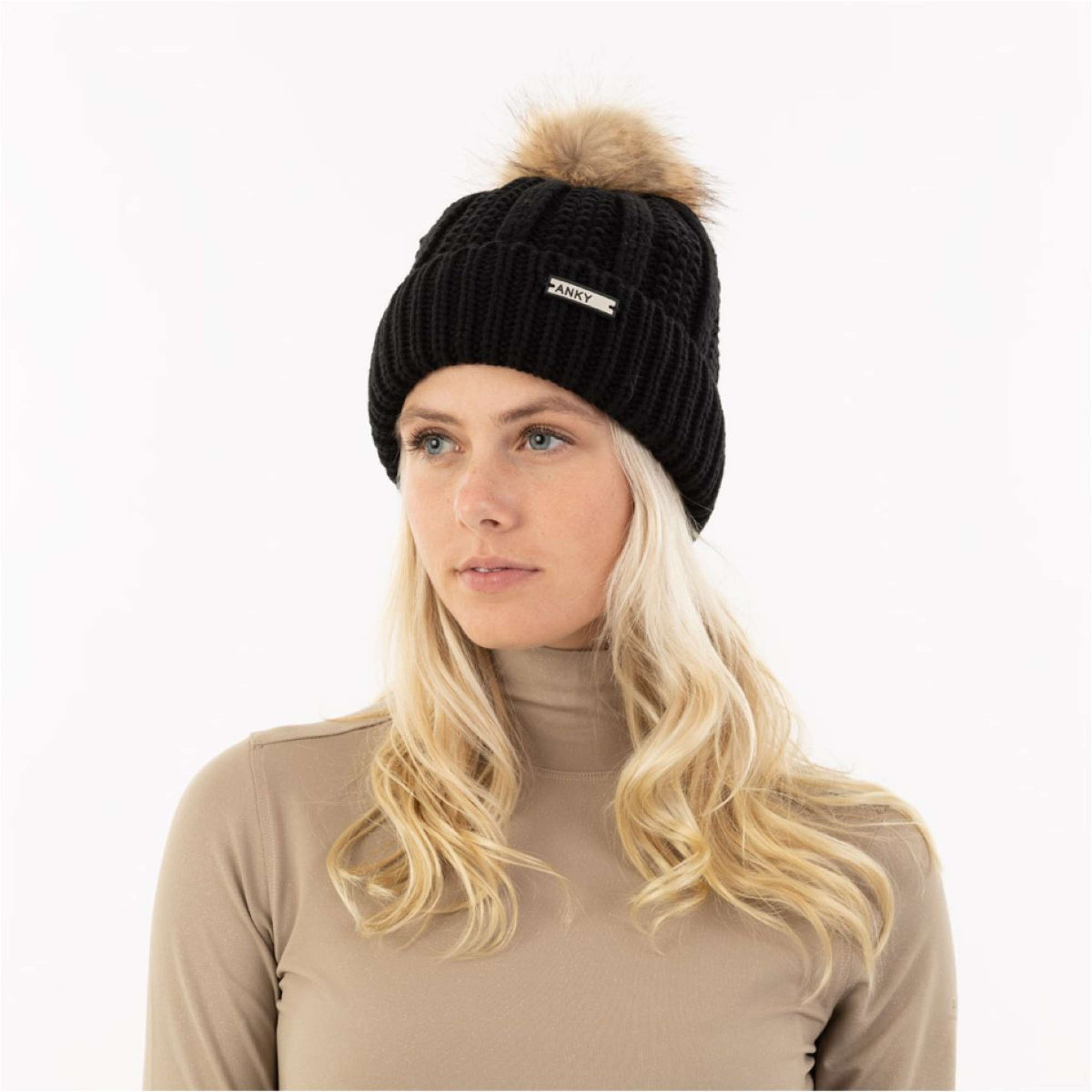 ANKY Cap Pompom ATC232501 Black