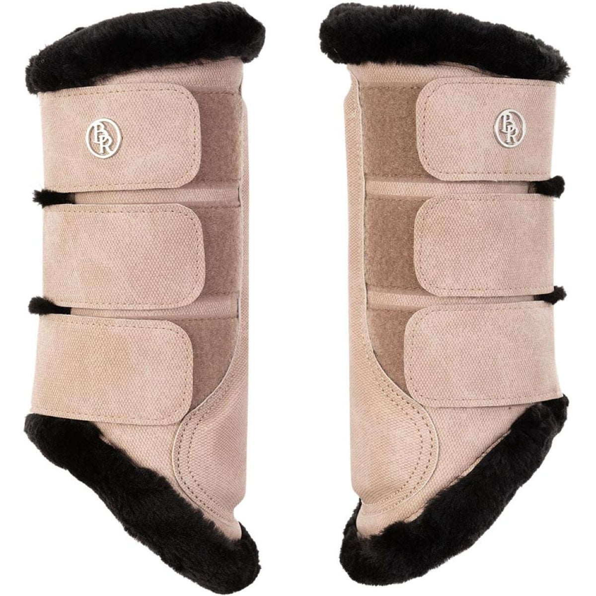 BR Leg Protectors Djoy Majestic Fake Fur Adope Rose