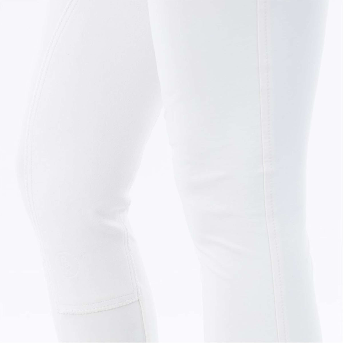 BR Breeches Desiree Microfiber Seat Snow White