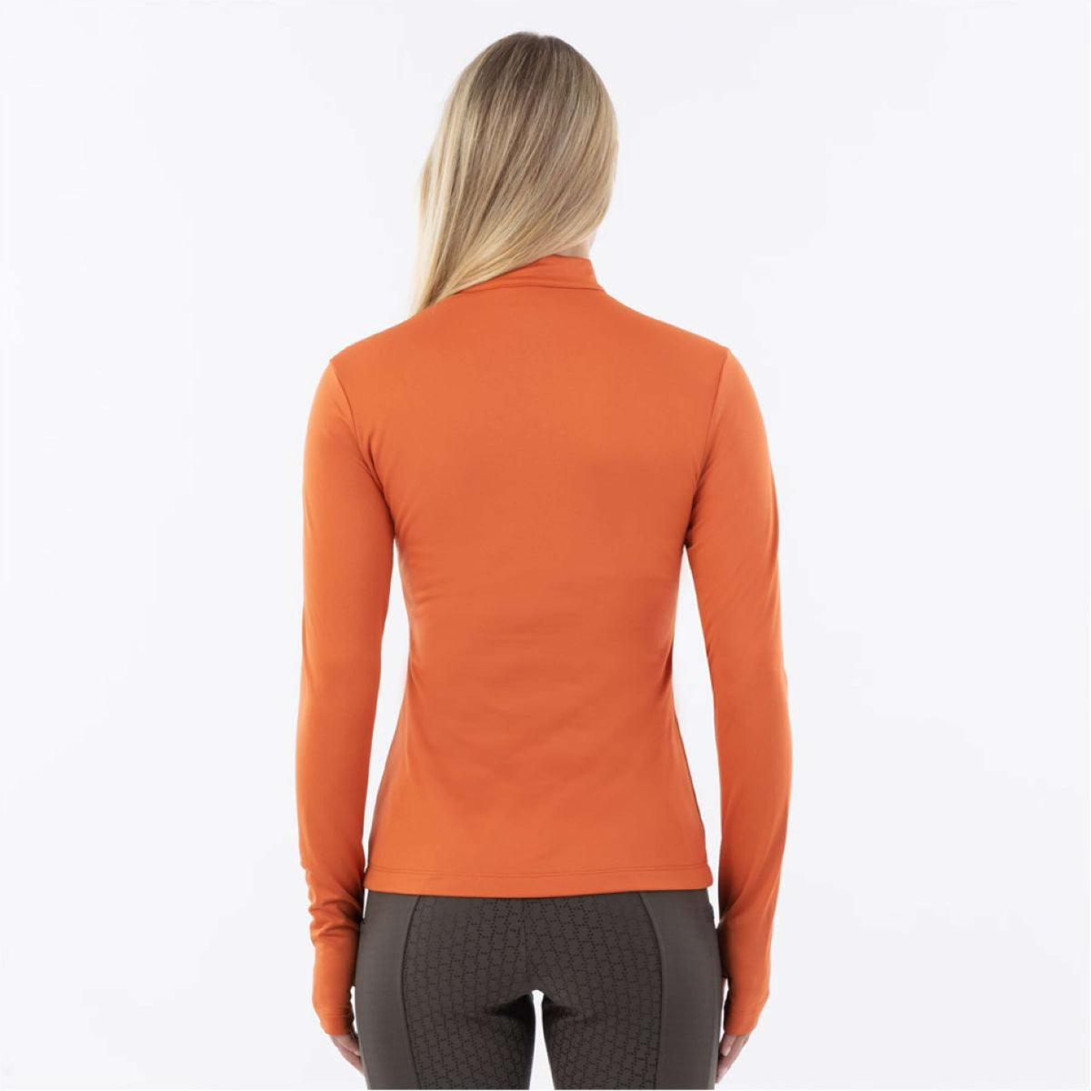 BR Shirt Dewie with Zipper Mecca Orange