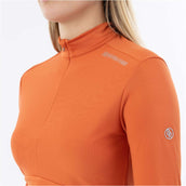 BR Shirt Dewie with Zipper Mecca Orange