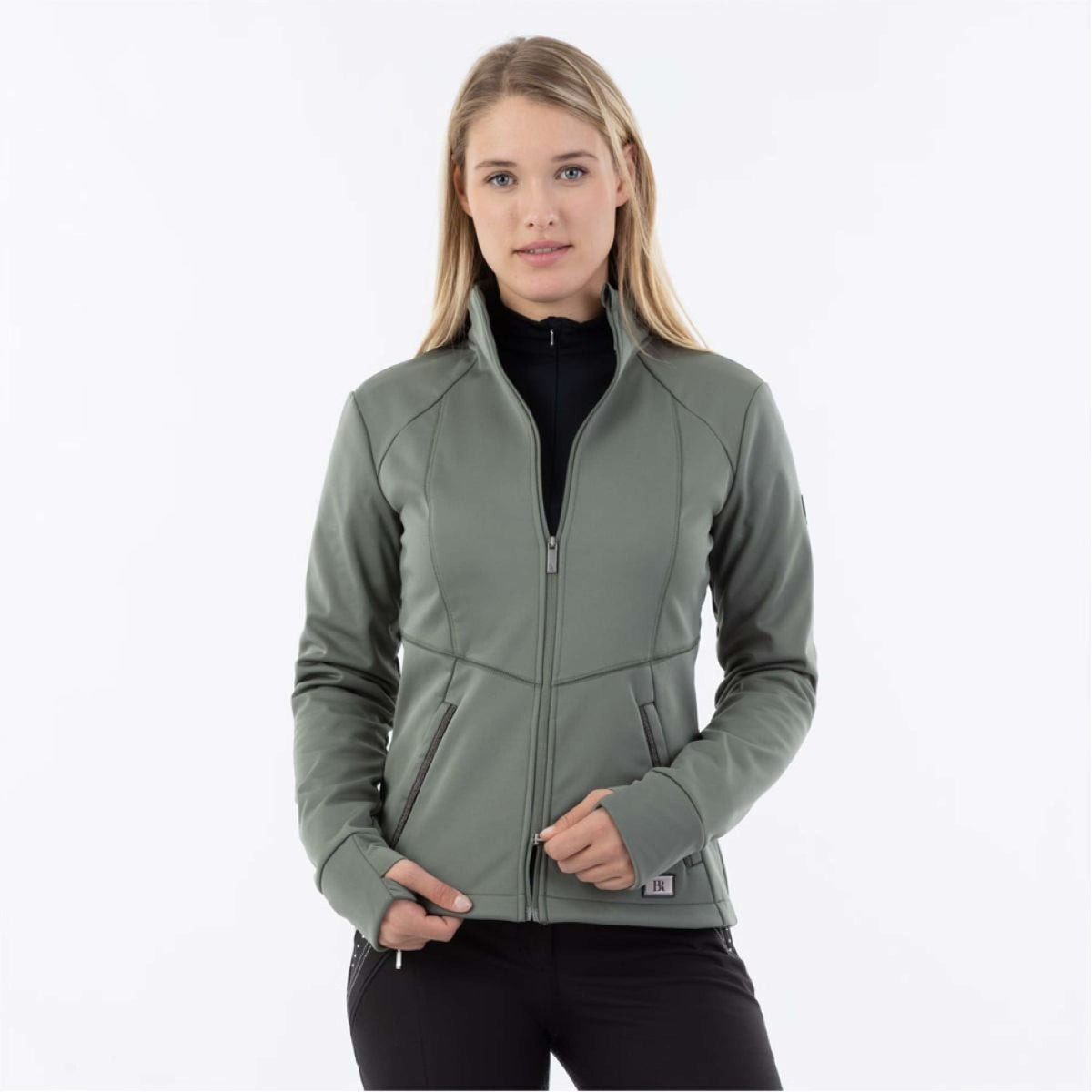 BR Jacket Debby Softshell Teddy Agave Green