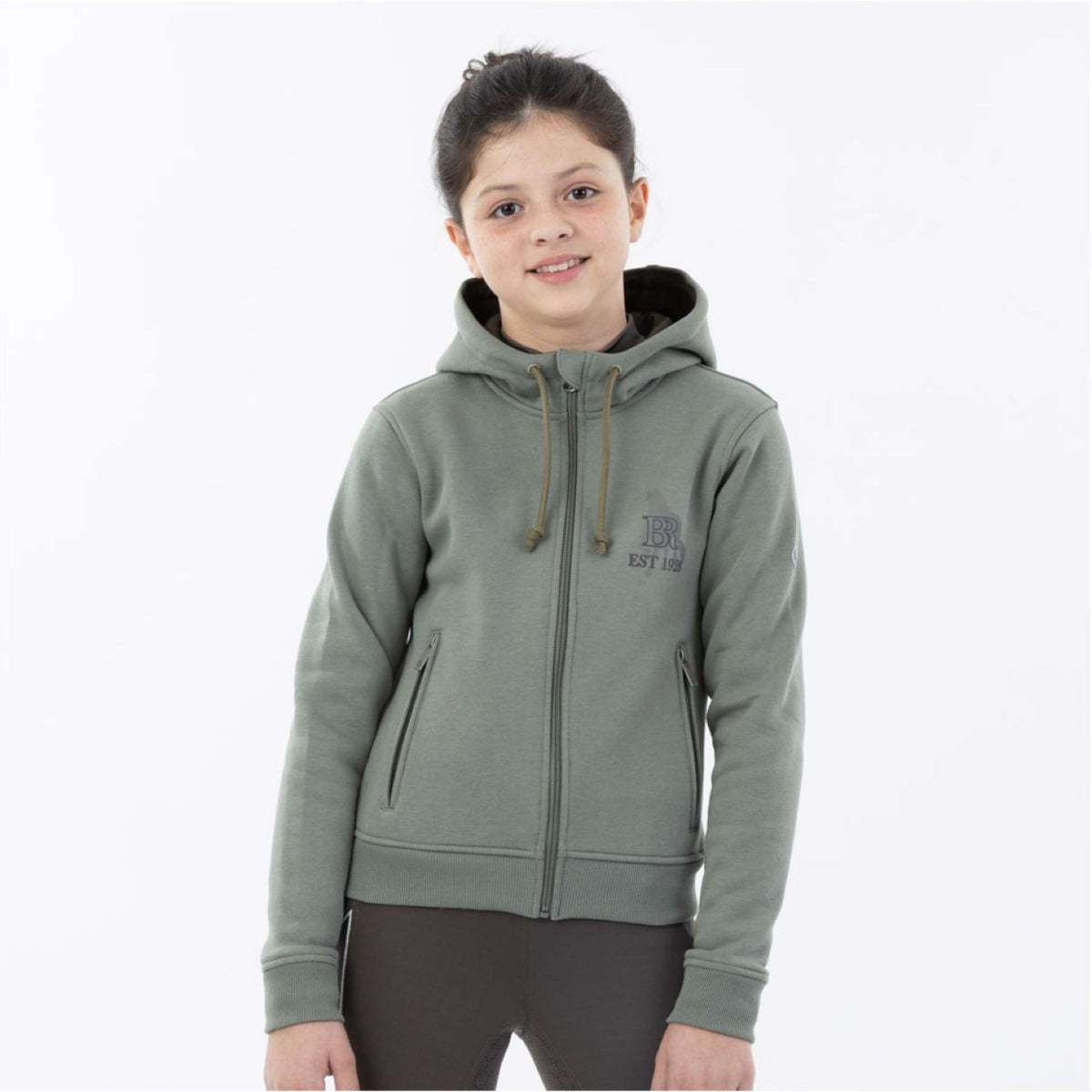 BR Zip-Hoodie Delia Agave Green