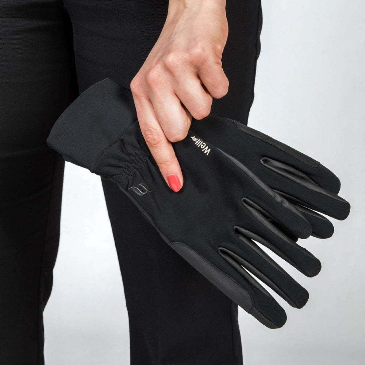 Back on Track Gloves Outback Quick Grip Black