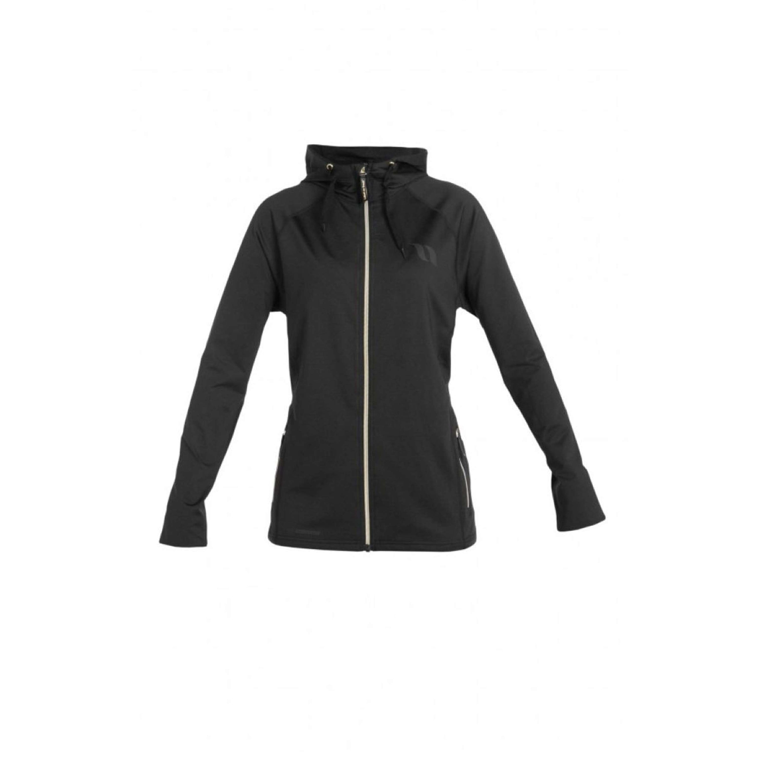 Back on Track Zip-Hoodie Alissa Black