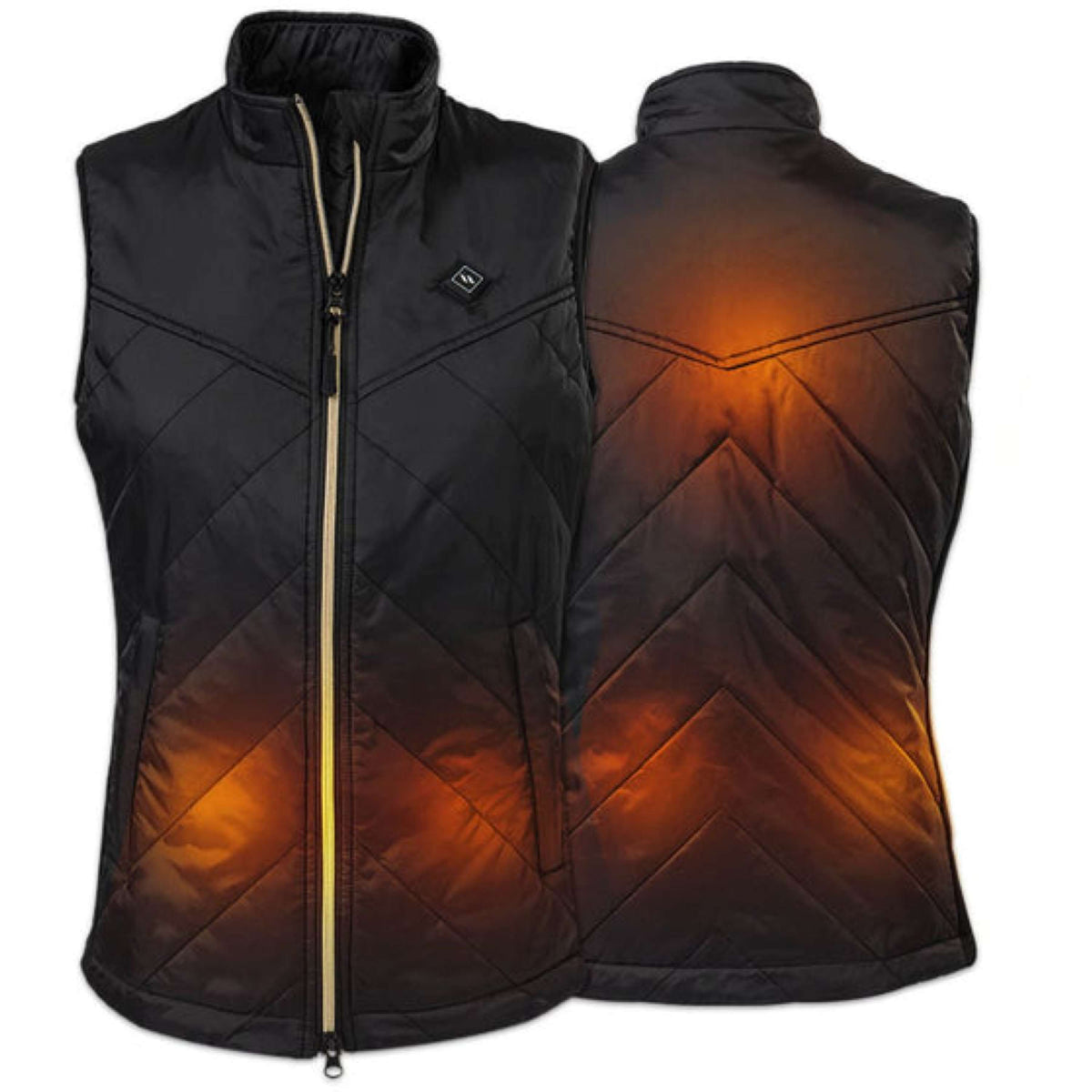 Back on Track Heated Vest Etna W's Black