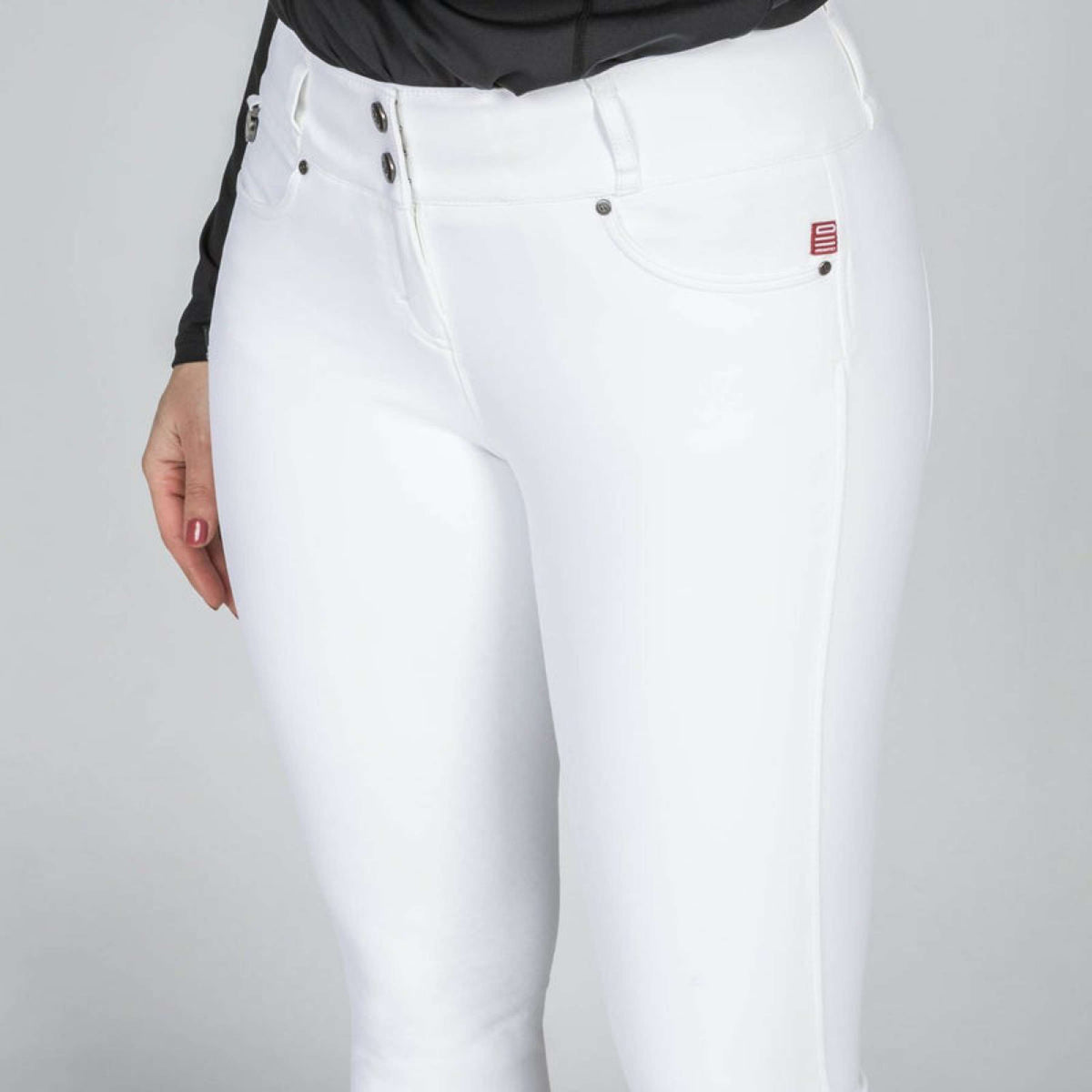 Back on Track Breeches Julia Full Grip White