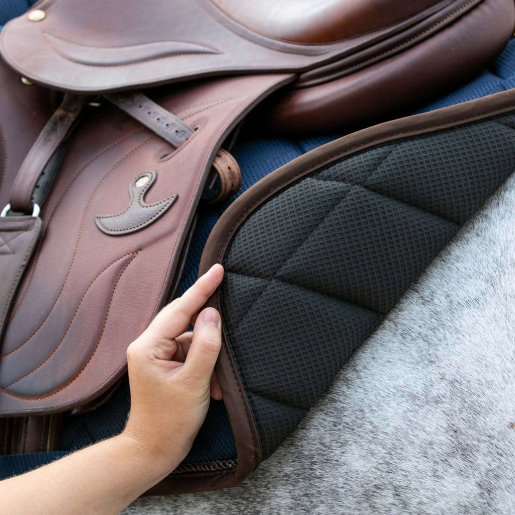 Back on Track Saddlepad AirFlow Jumping Blue