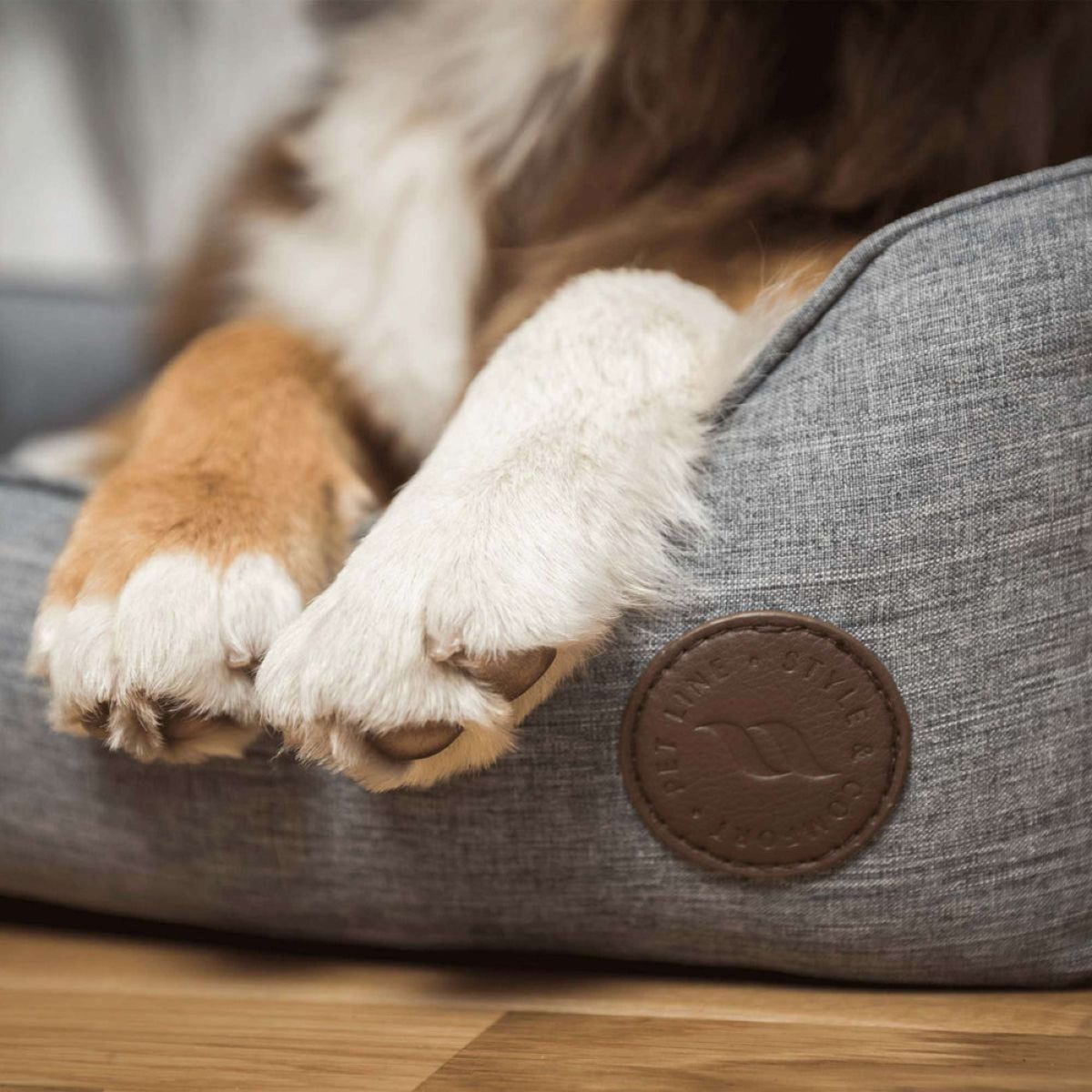 Back on Track Dog Bed Rocky Grey/Black