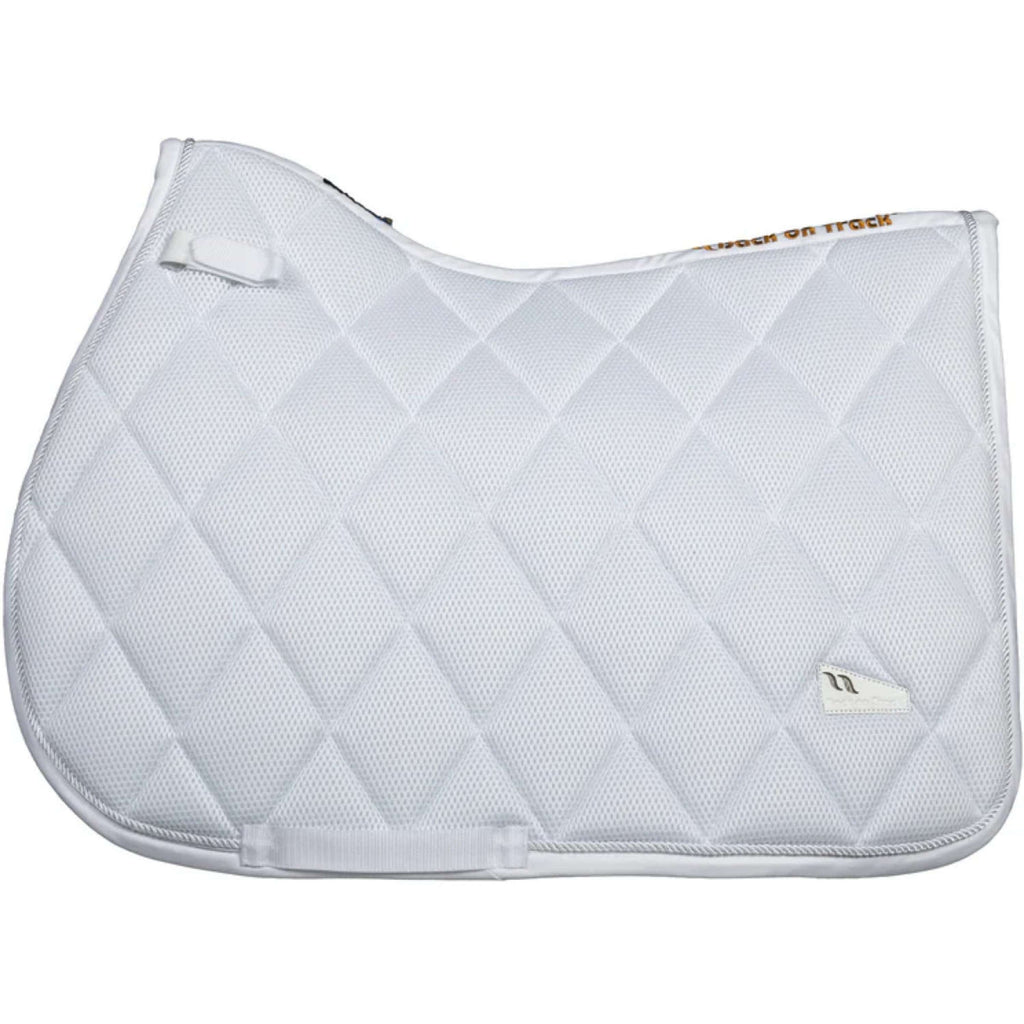 Back on Track Saddlepad Airflow Jumping White