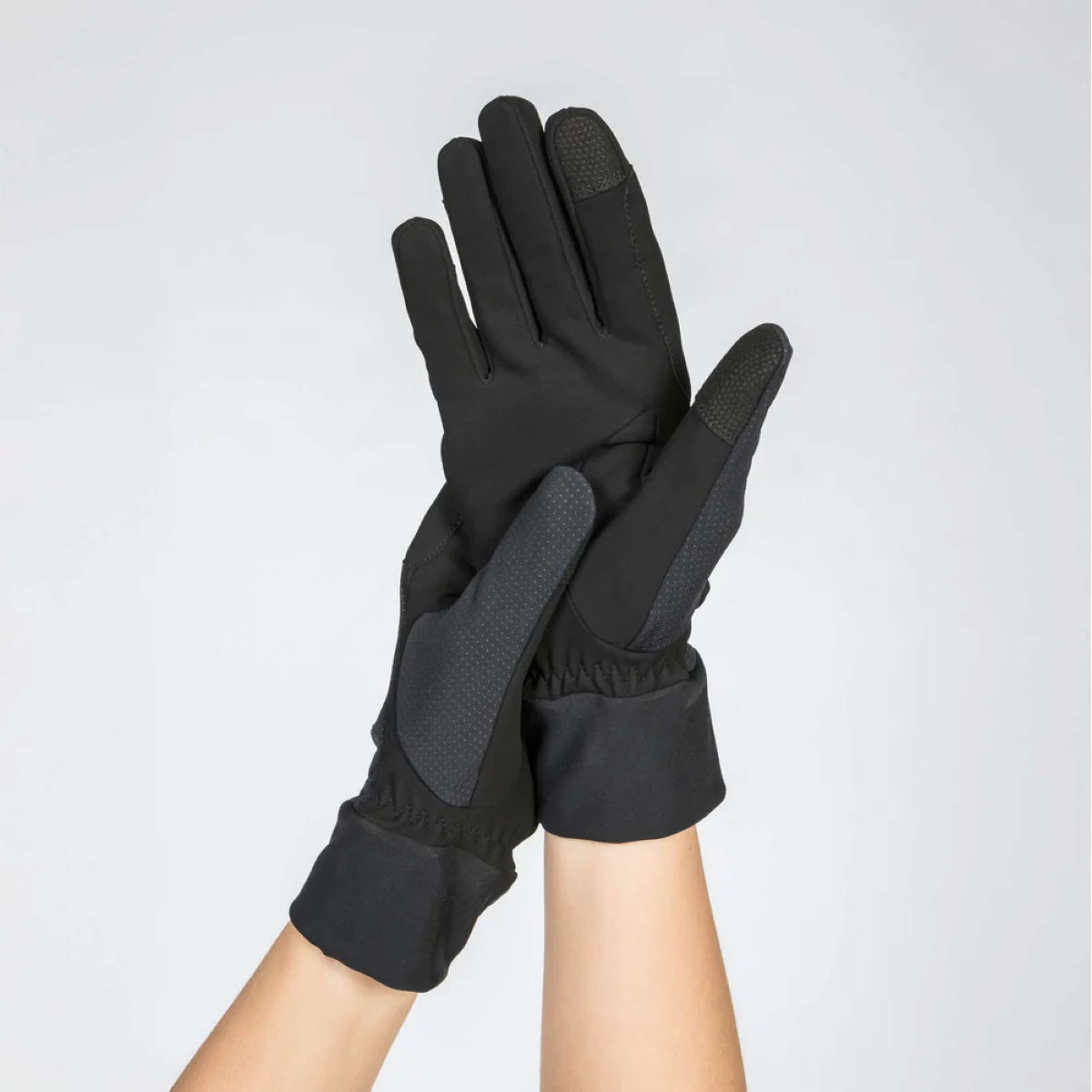 Back on Track Gloves Outback Velvet Grip Black