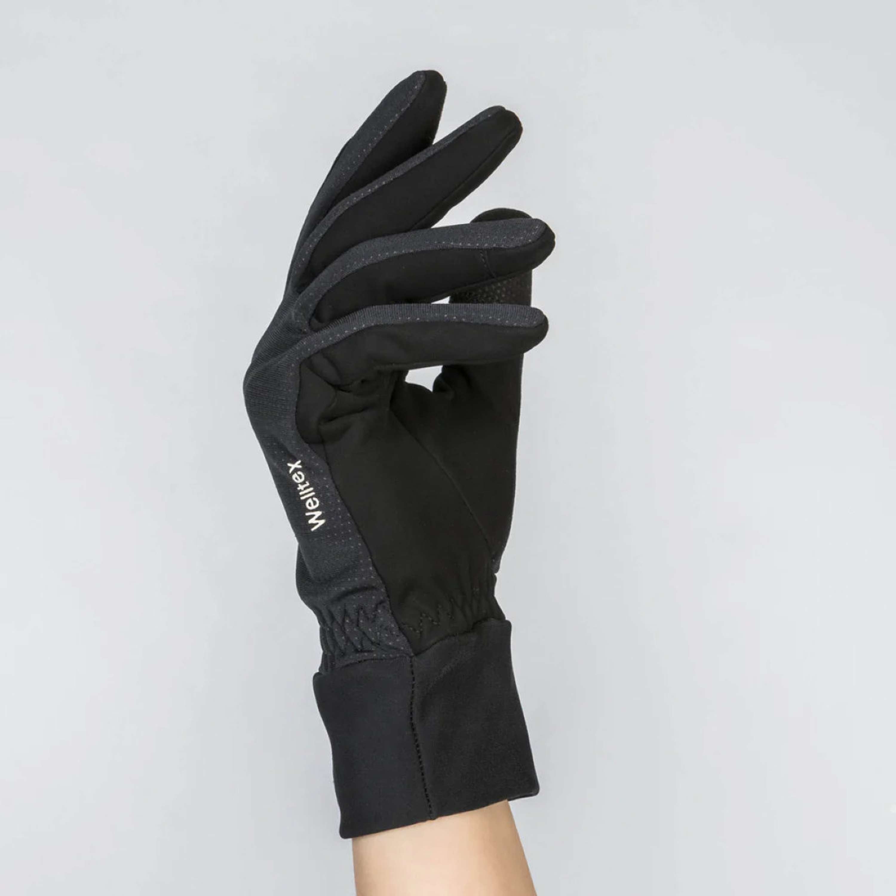 Back on Track Gloves Outback Velvet Grip Black