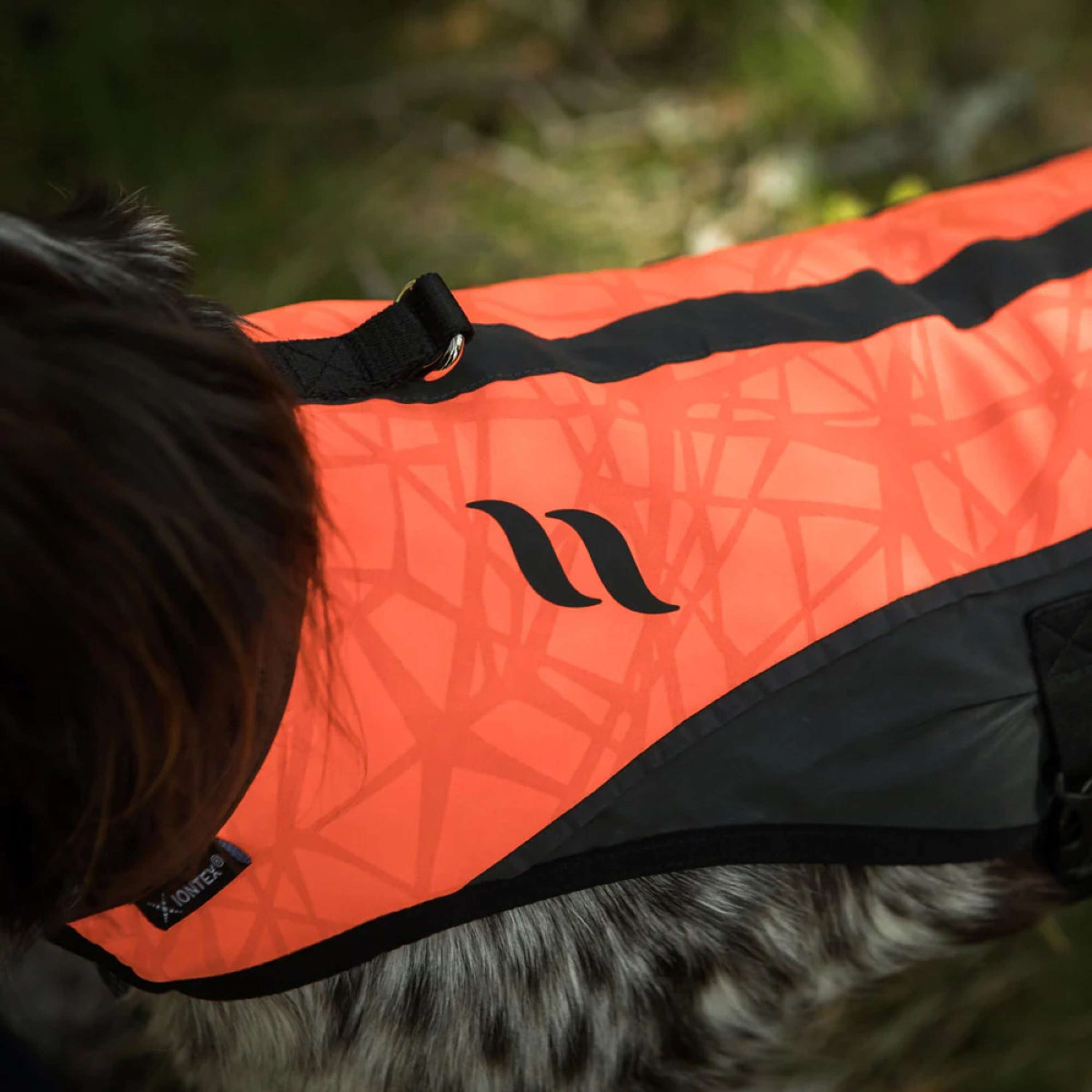 Back on Track Dog Coat TRAKK Reflective Orange