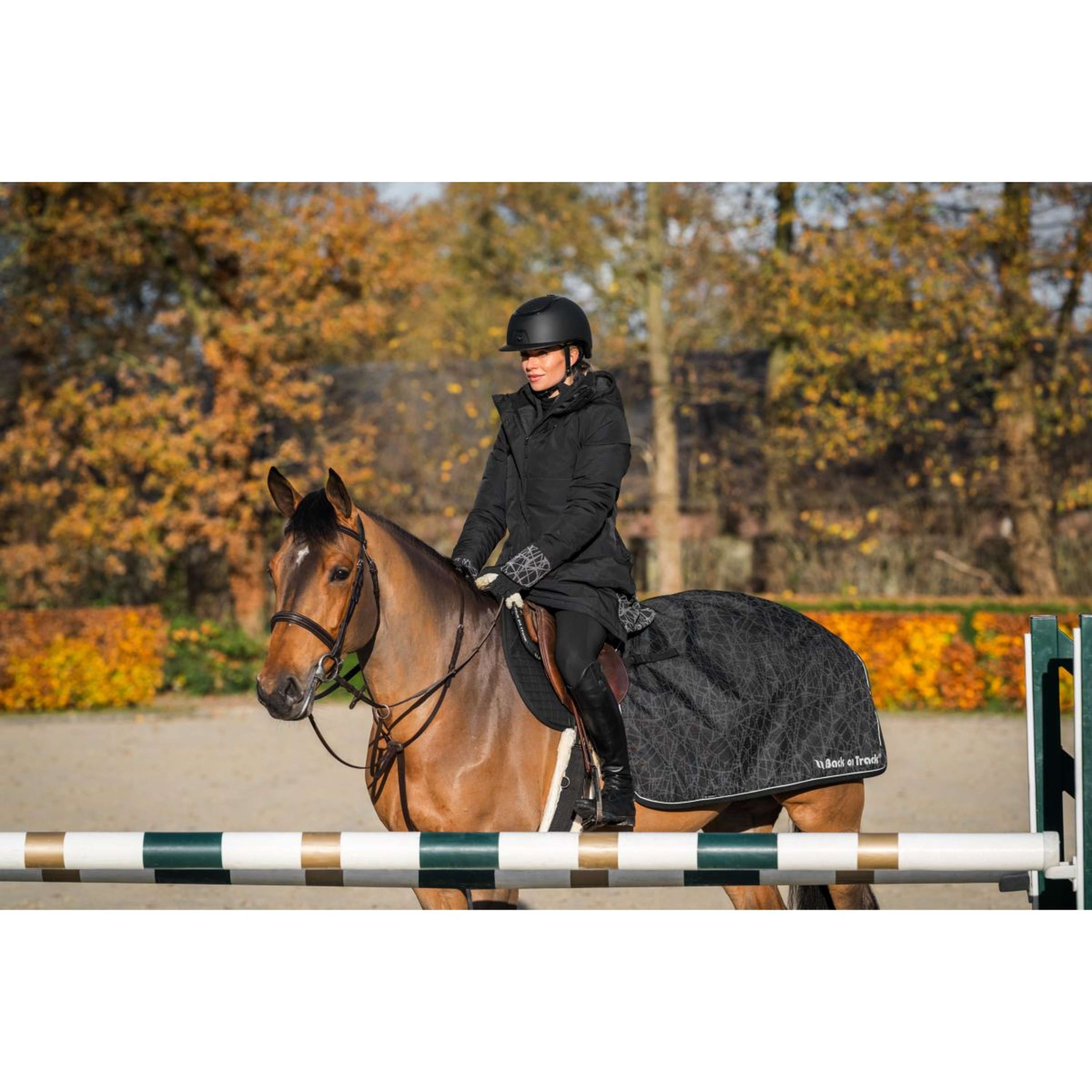 Back on Track Exercise Rug OUTTRAKK Reflective Black