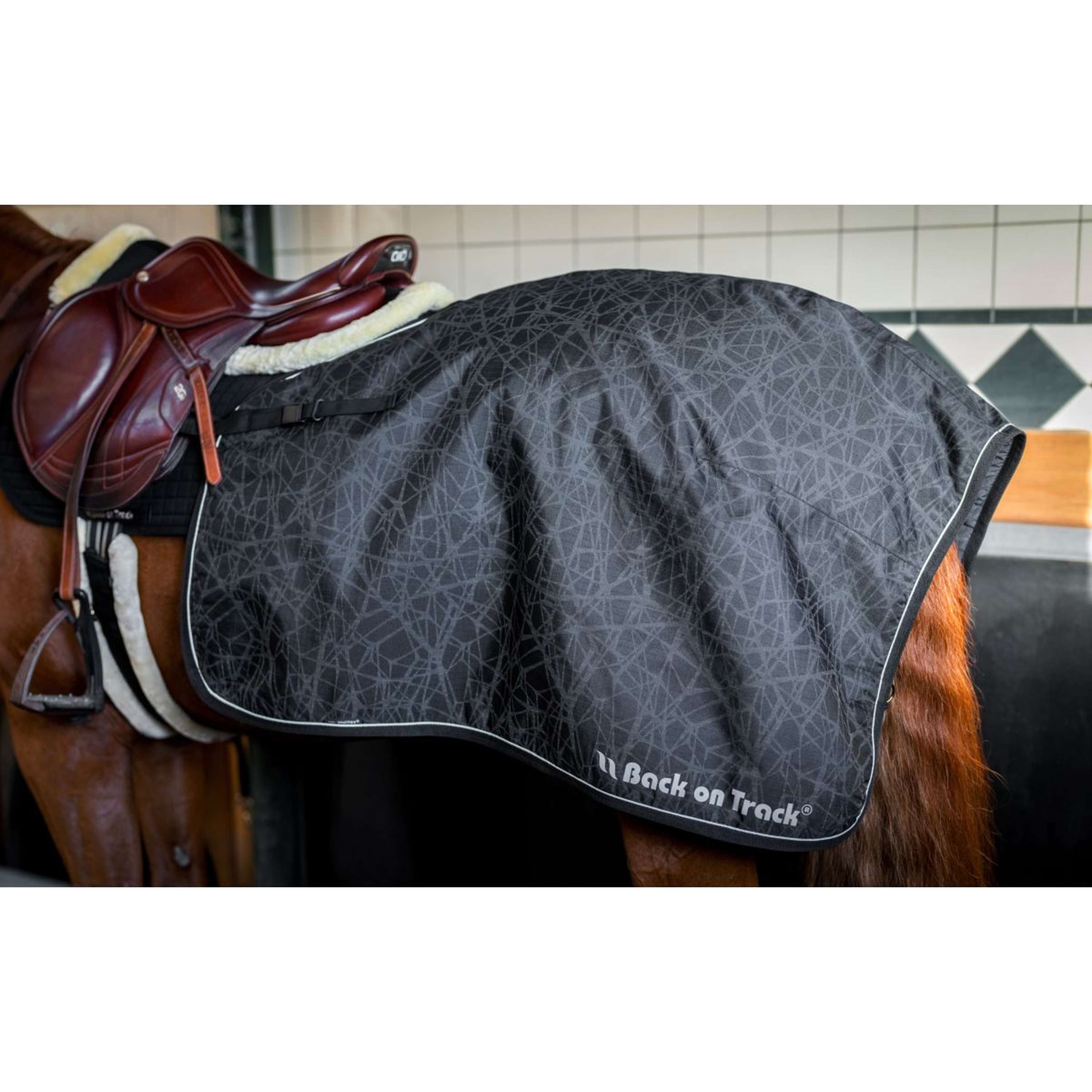 Back on Track Exercise Rug OUTTRAKK Reflective Black