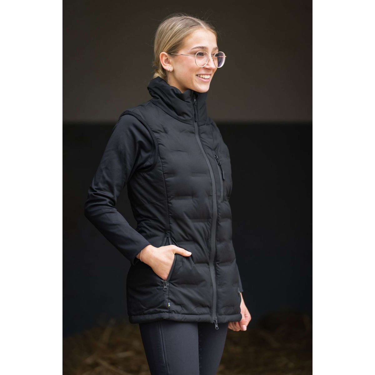 Back on Track Heated Vest Katla W's Black