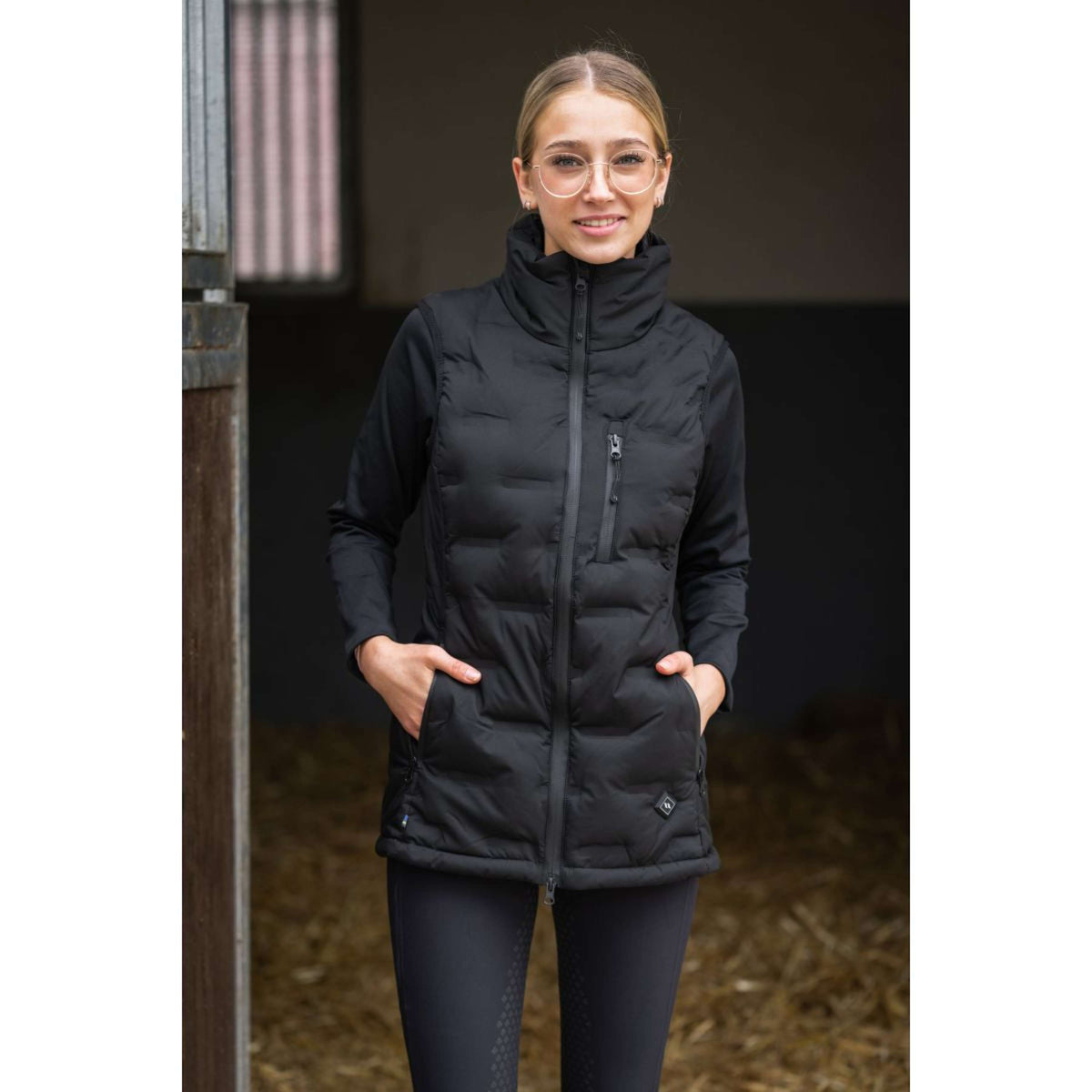 Back on Track Heated Vest Katla W's Black