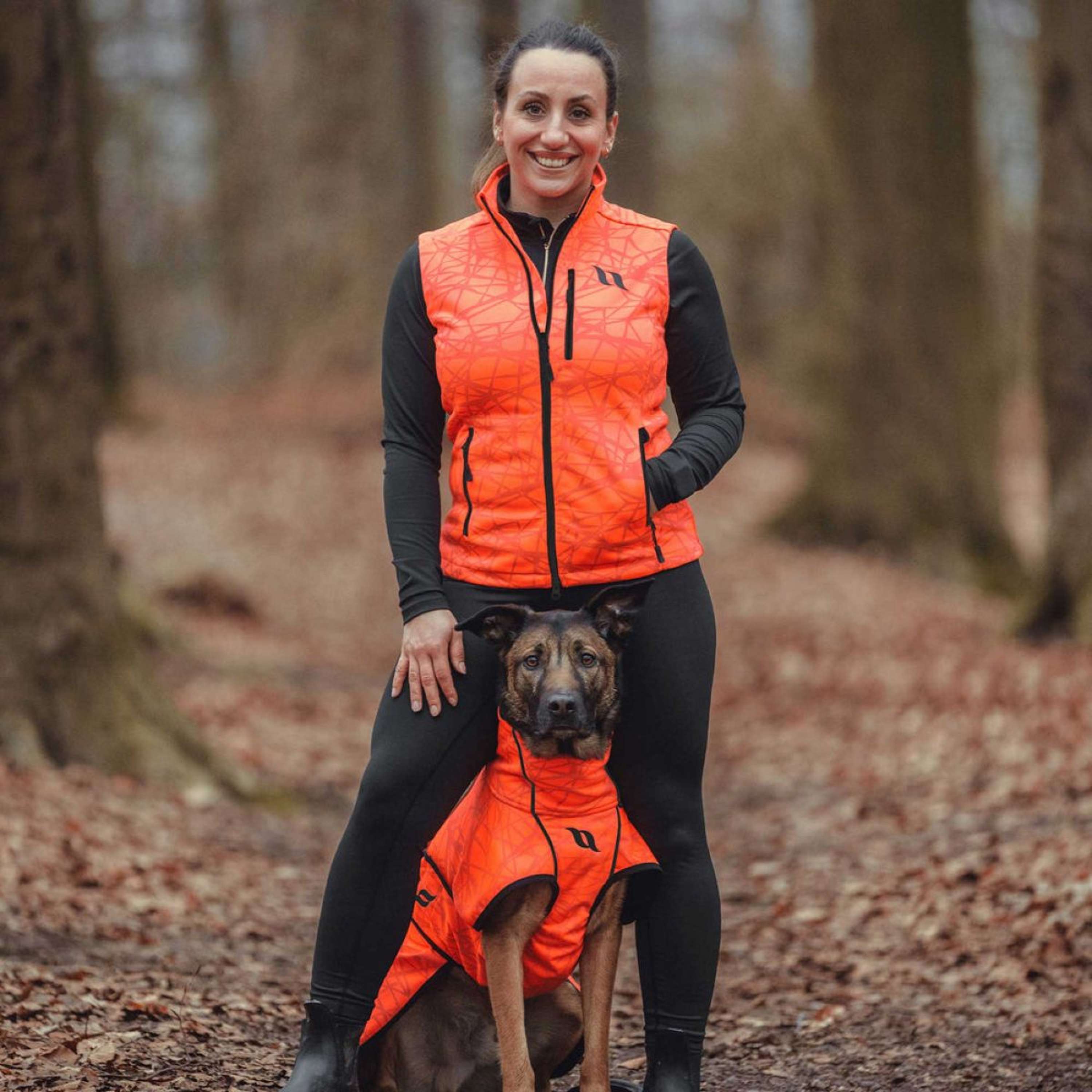 Back on Track Bodywamer Flash High Visibility Orange