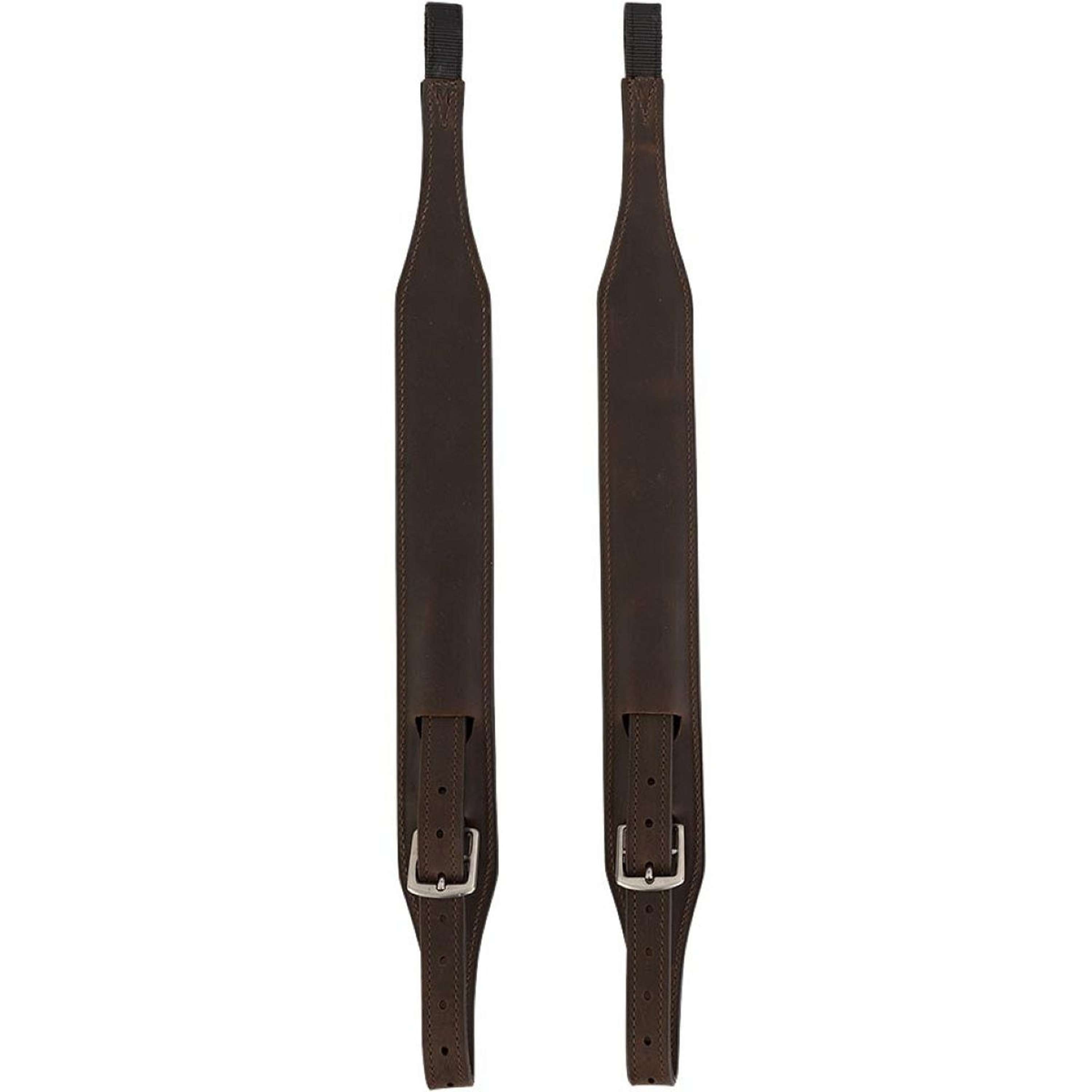 BR Stirrup straps Pro-Jump Brown/Silver