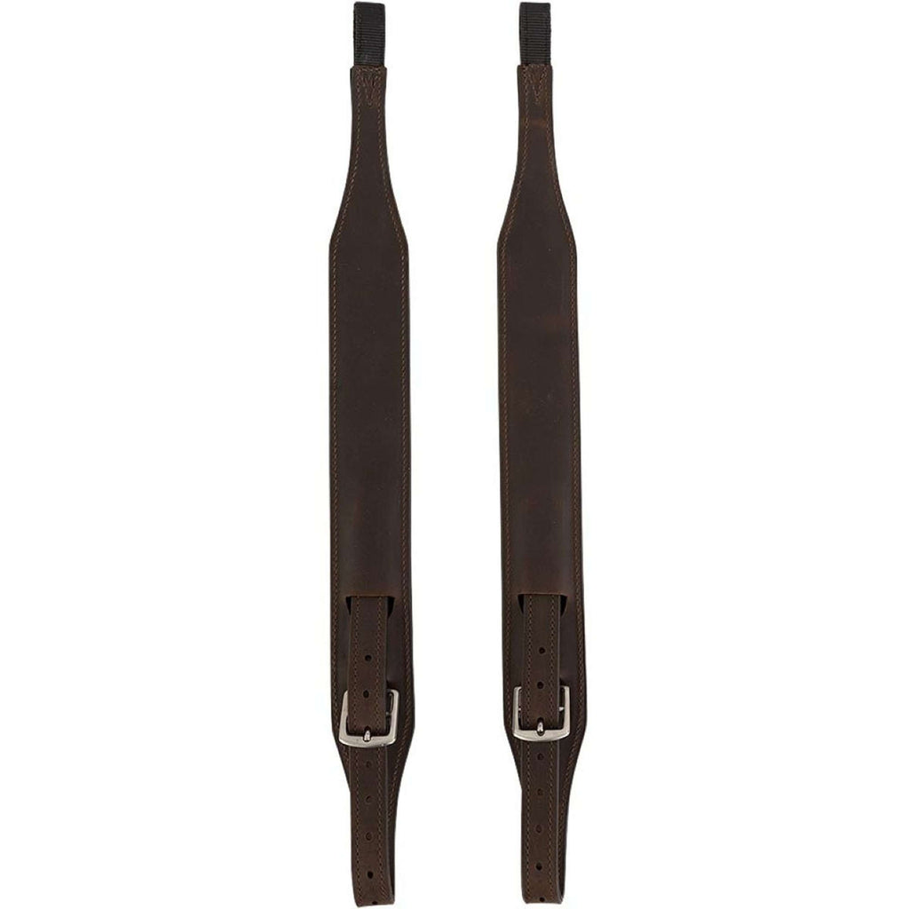 BR Stirrup straps Pro-Jump Brown/Silver