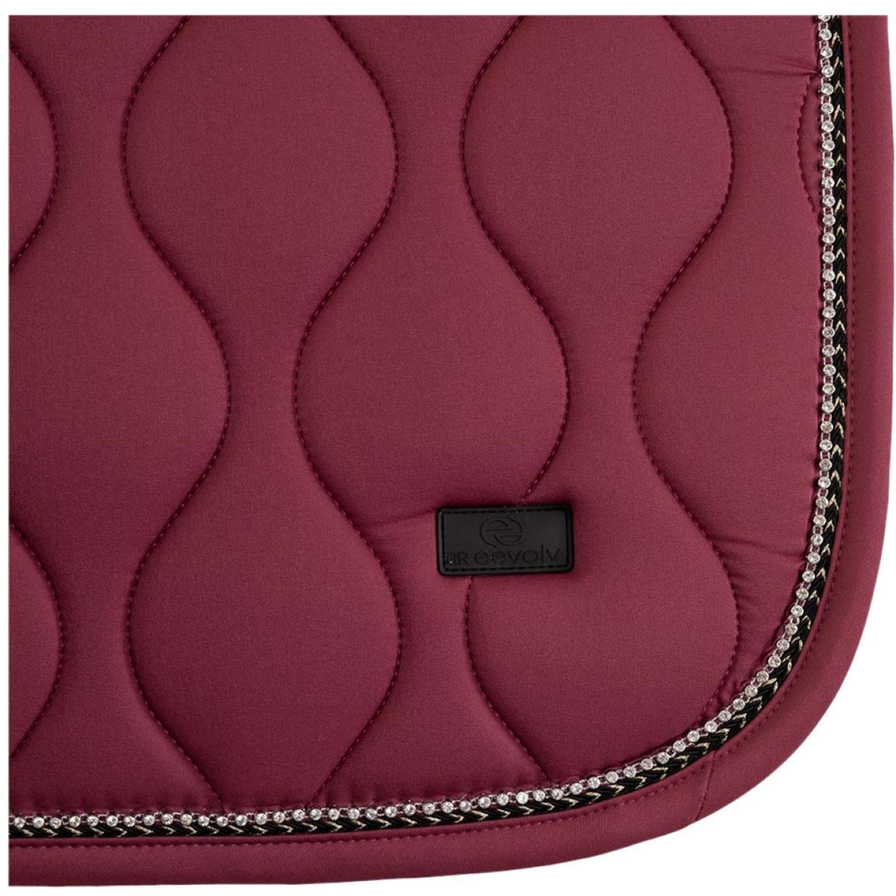 BR Saddlepad Eevolv Louise Dressage Maroon