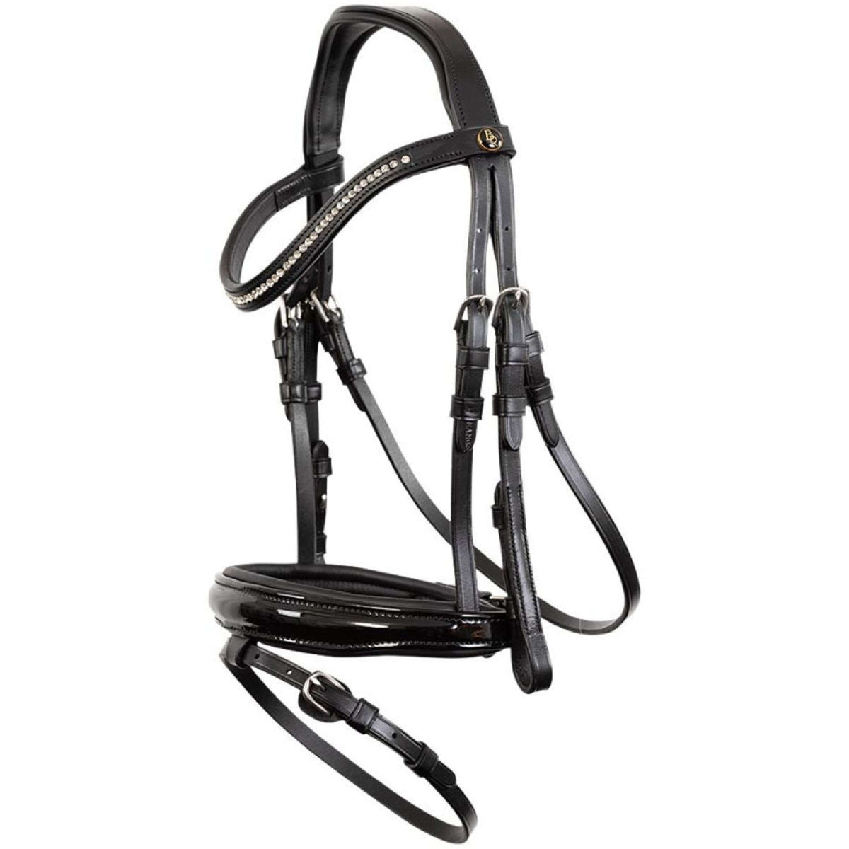 BR Bridle Horwich Black/Silver