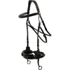 BR Hackamore Thornbury Black/Silver