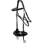 BR Hackamore Thornbury Black/Silver