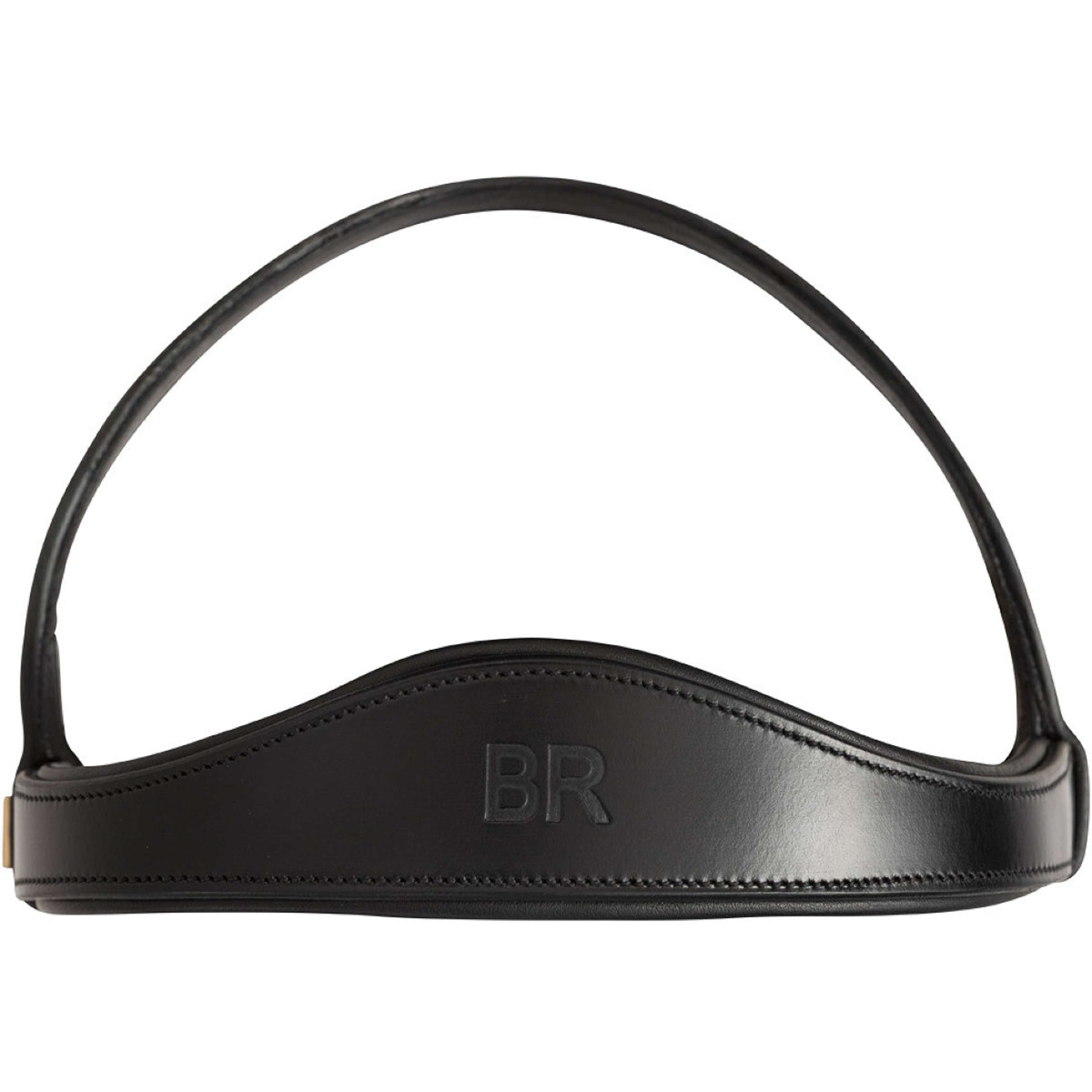 BR Hackamore Thornbury Black/Silver