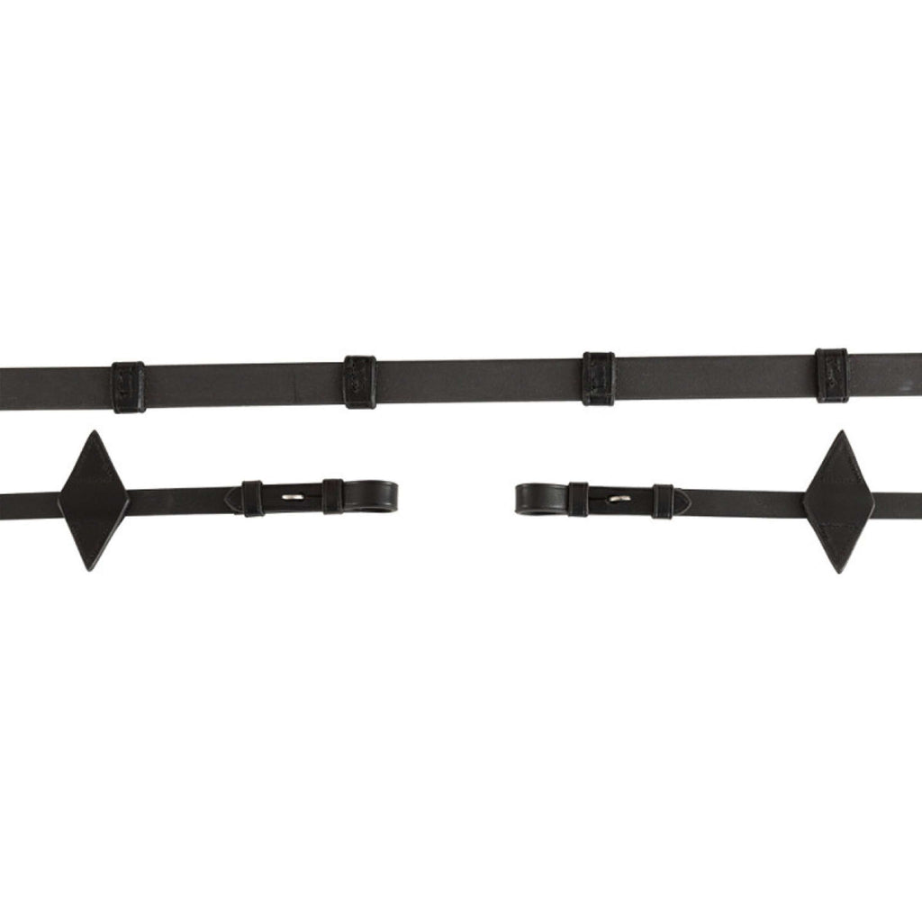 BR Reins Biothane Cinderford Anti-Slip Black/Silver