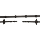 BR Reins Biothane Cinderford Anti-Slip Black/Silver