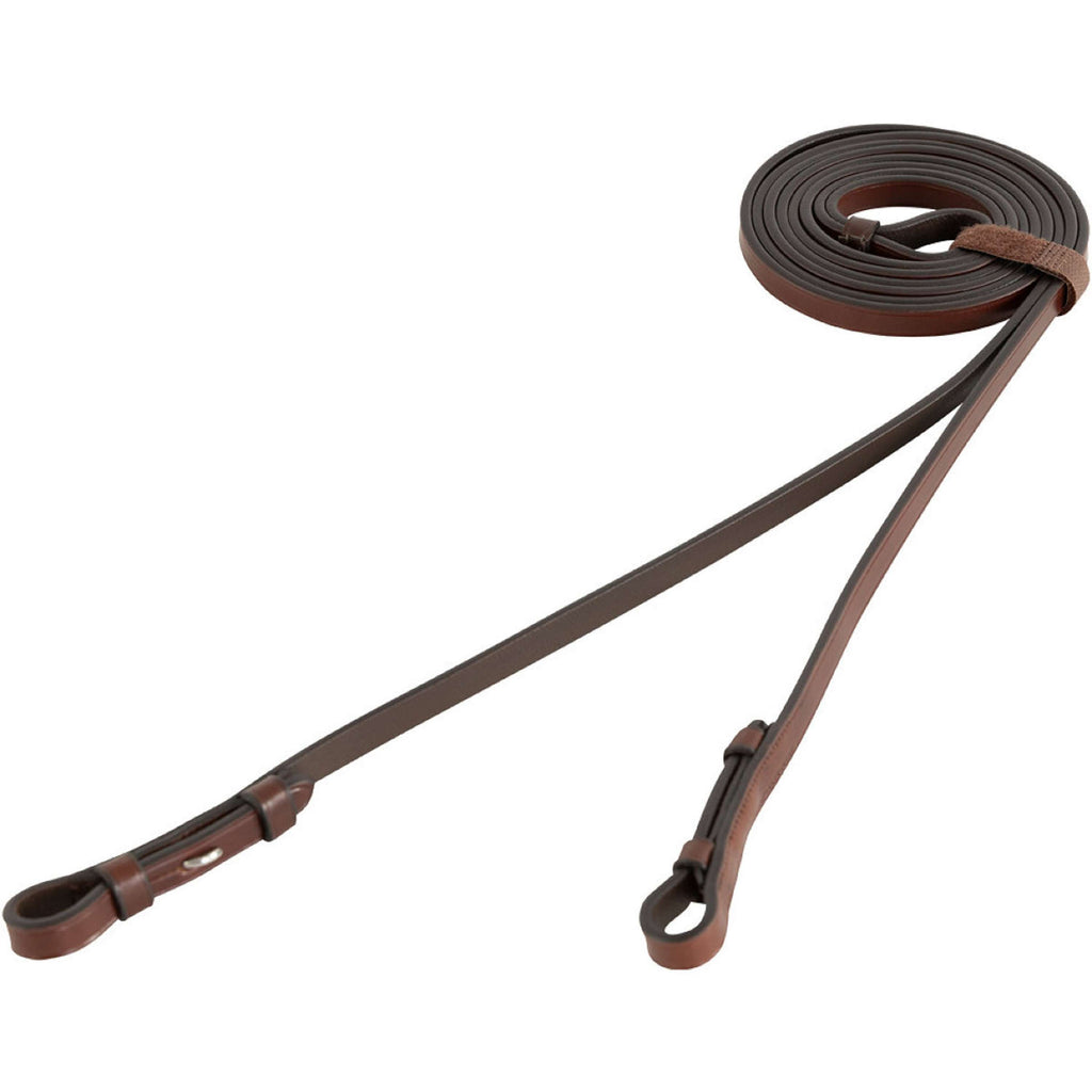 BR Weymouth Reins Leather Tight 13mm Blind Oak/Silver