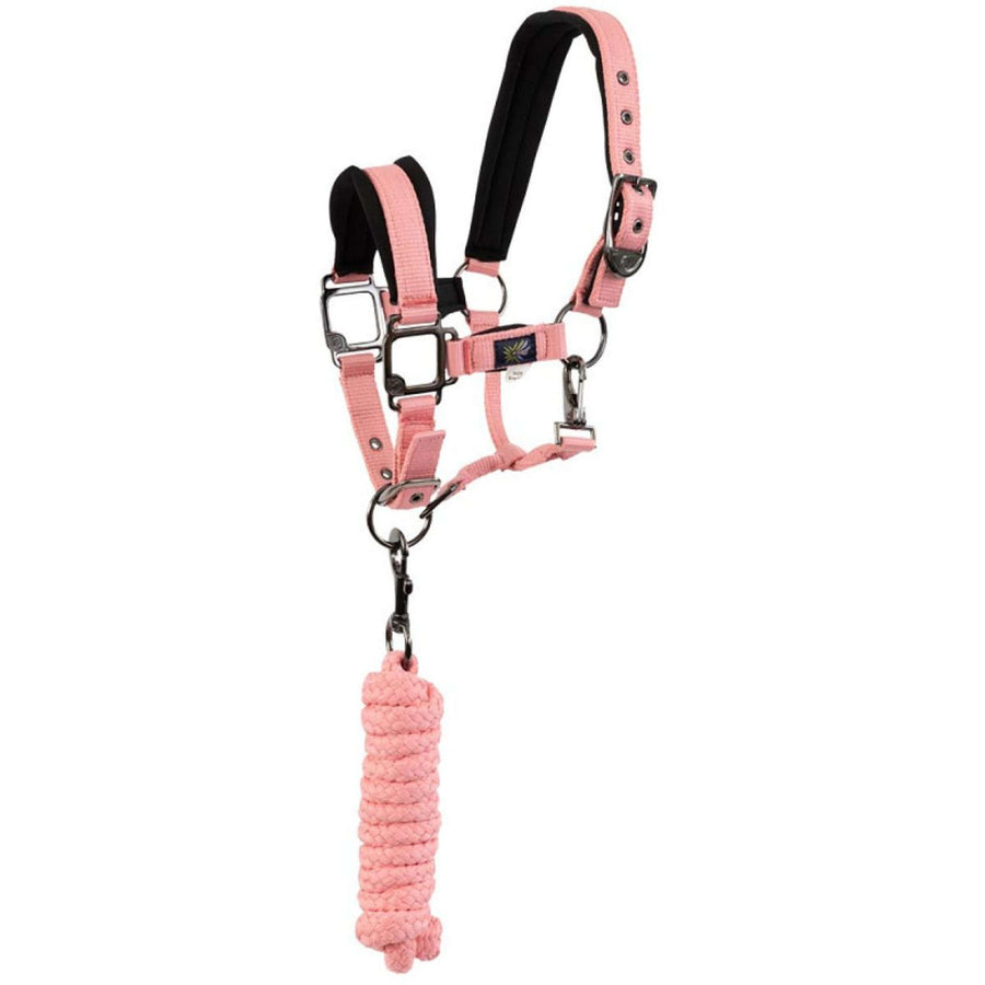 BR Head Collar Set Mini Horse Peach Blossom