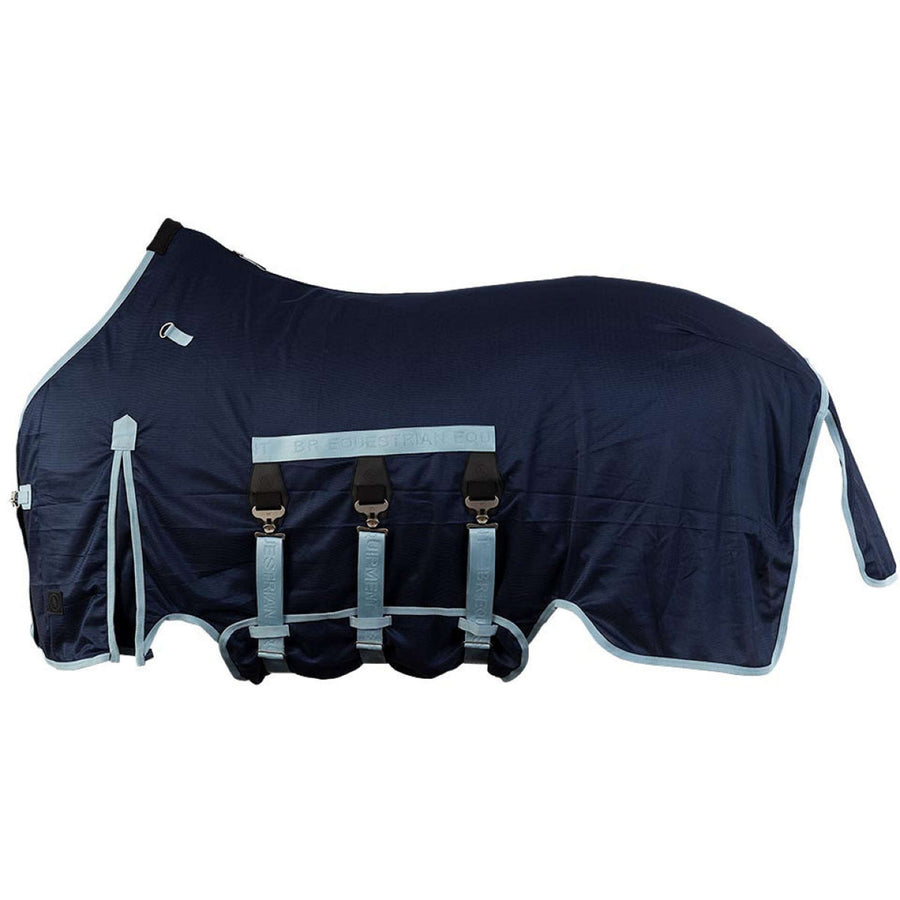 BR Fly Rug SS26 with a Removable Hood Pageant Blue