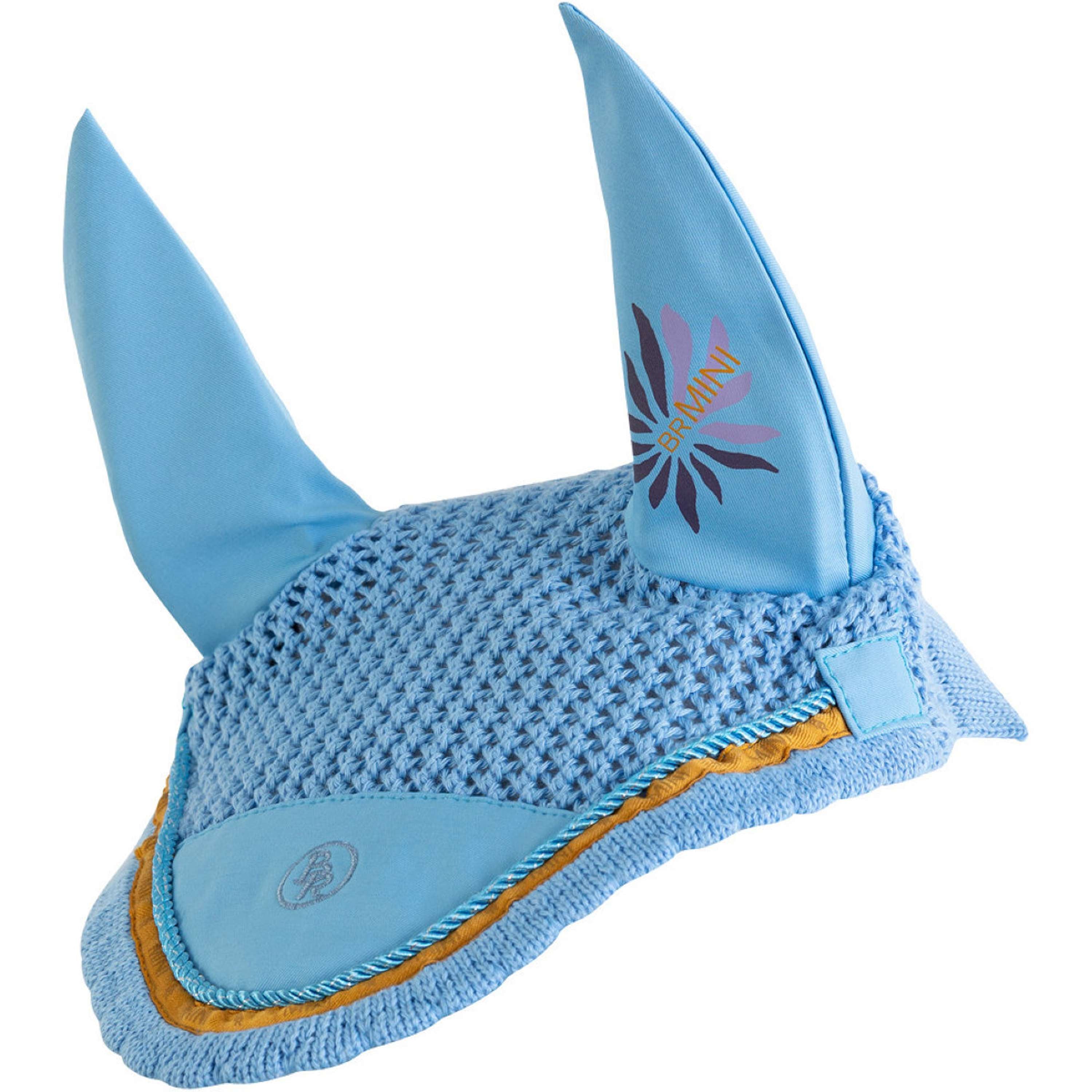 BR Ear Bonnet Mini Horse Little Blue