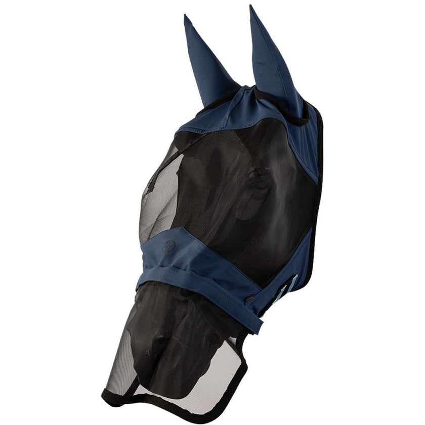 BR Fly Mask SS26 met oren & Neus Pageant Blue BR Fly Mask SS26 met oren & Neus Pageant Blue