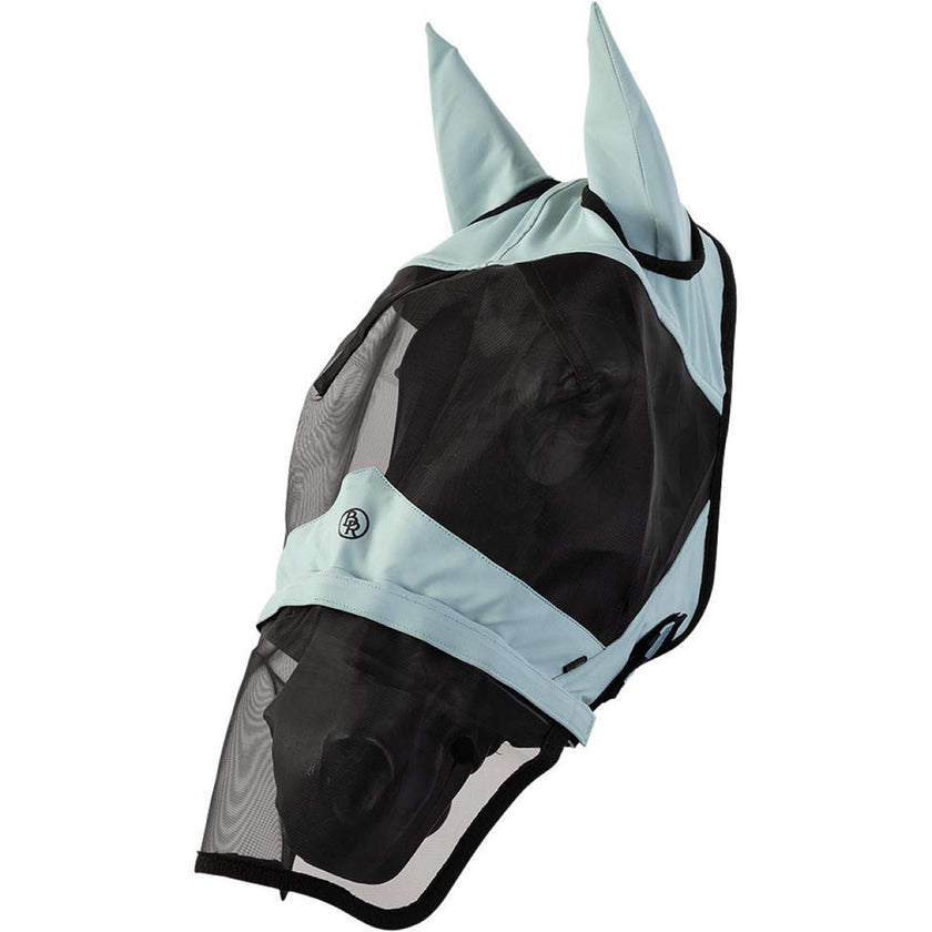 BR Fly Mask SS26 met oren & Neus Tourmaline BR Fly Mask SS26 met oren & Neus Tourmaline