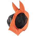 BR Fly Mask Lycra with Ears Mecca Orange
