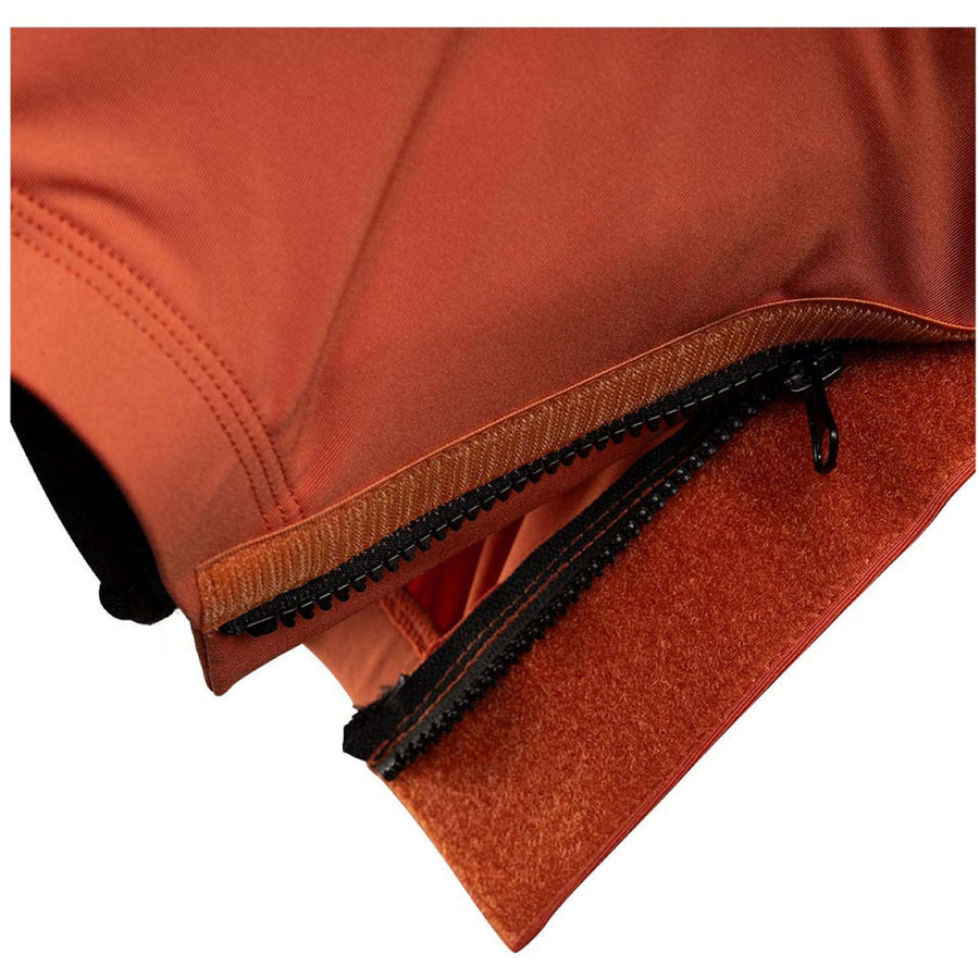 BR Fly Mask Lycra with Ears Mecca Orange