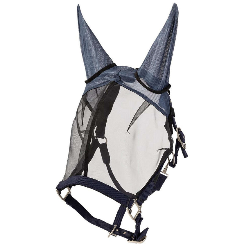 BR Fly Mask Halter SS26 with Ears Pageant Blue BR Fly Mask Halter SS26 with Ears Pageant Blue
