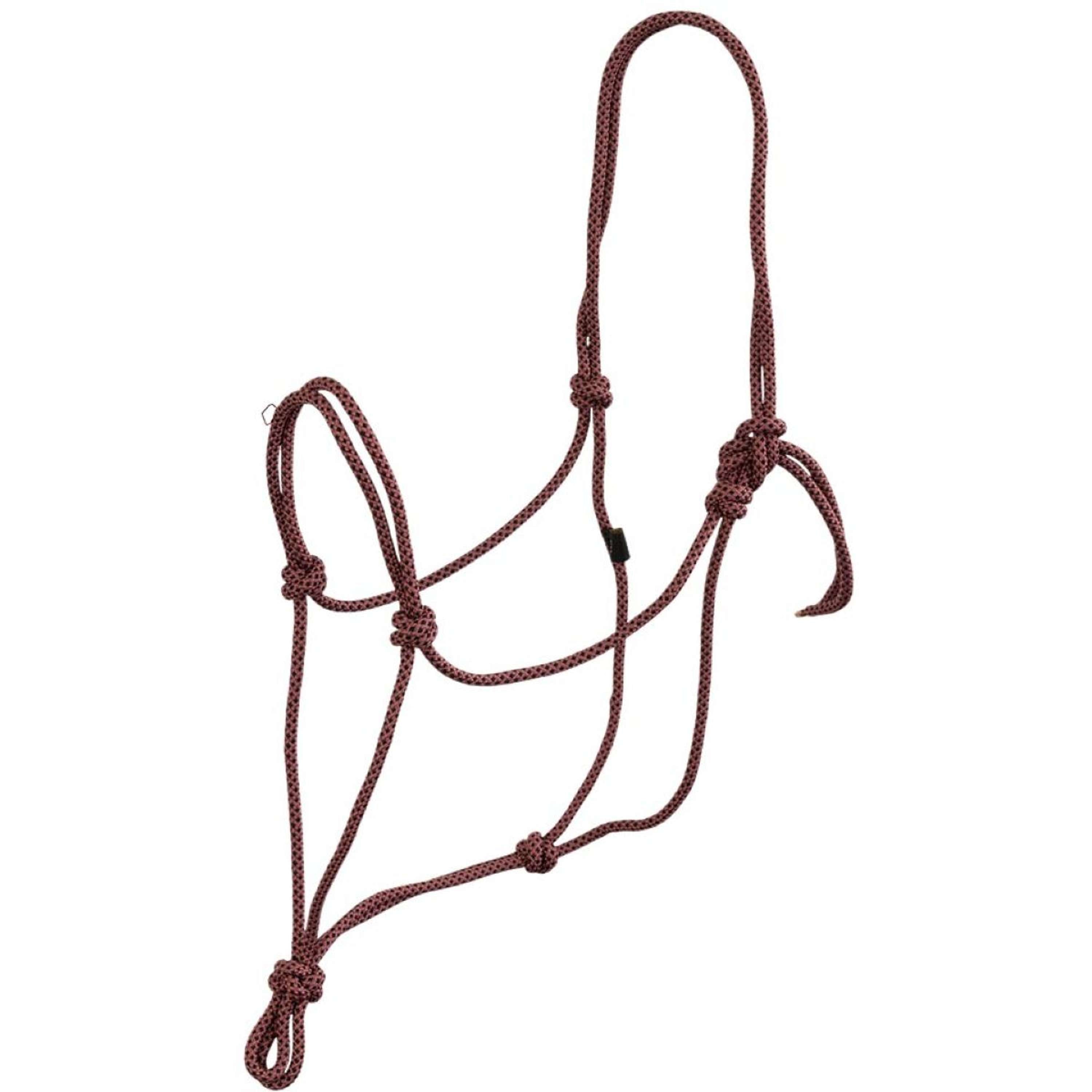 BR Rope Halter Lore Maroon