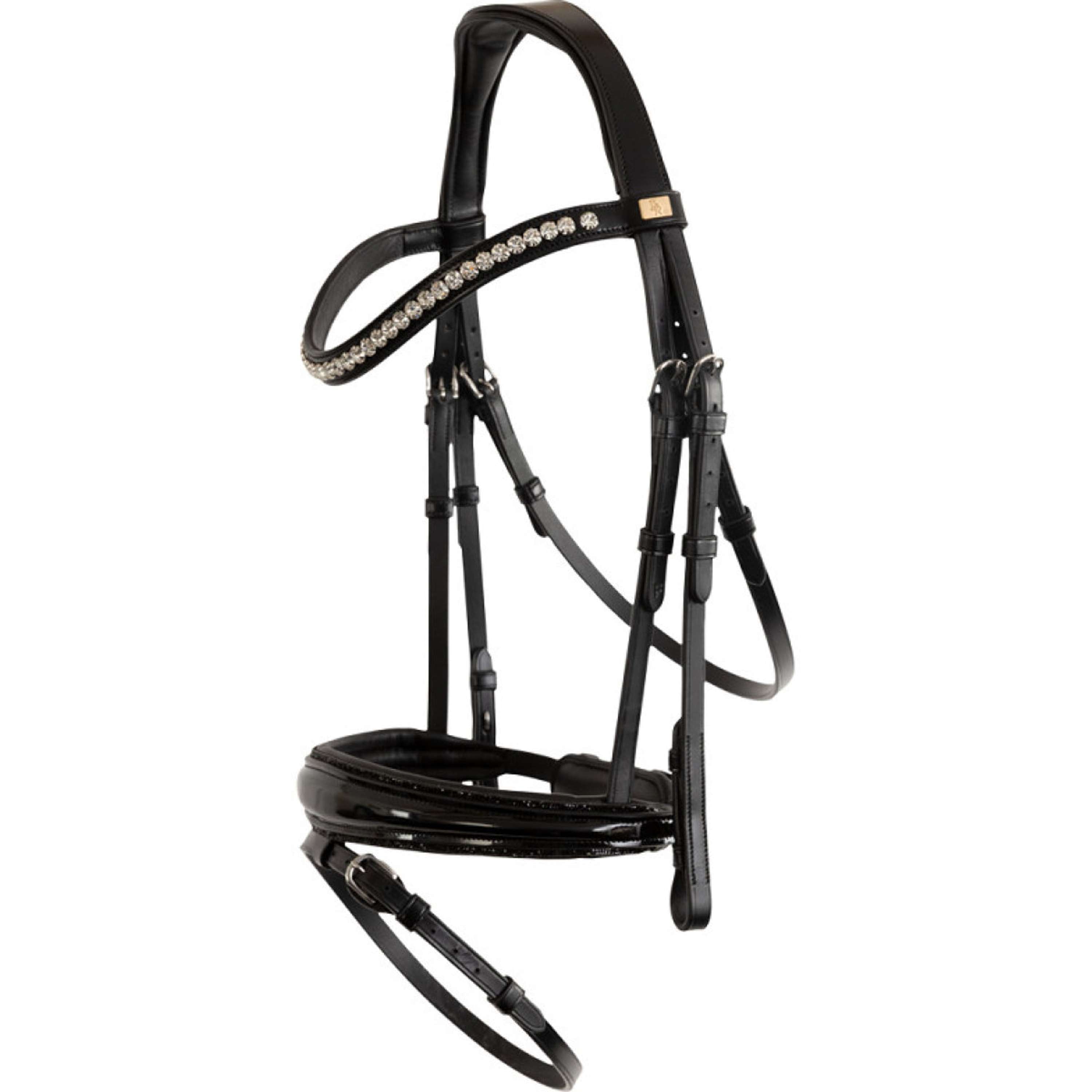 BR Bridle Hitchin Black/Silver