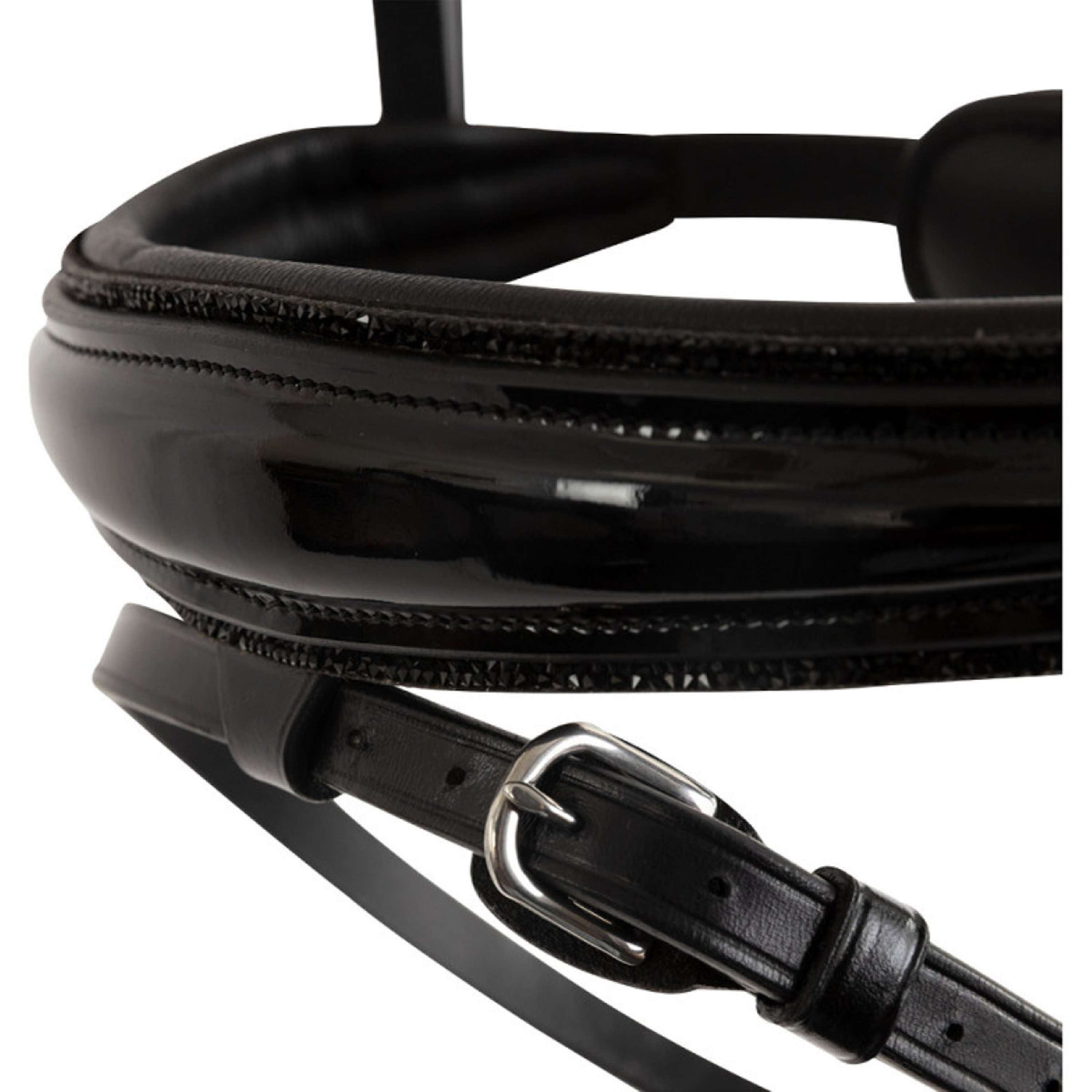 BR Bridle Hitchin Black/Silver