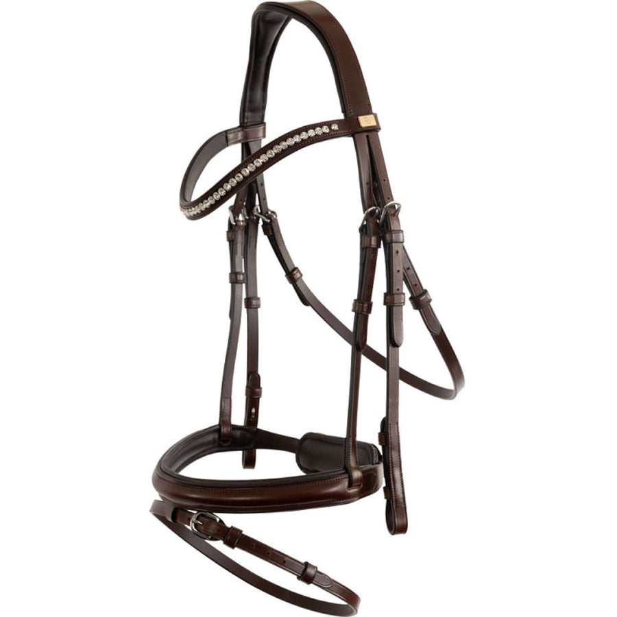 BR Bridle Shildon Oak/Silver