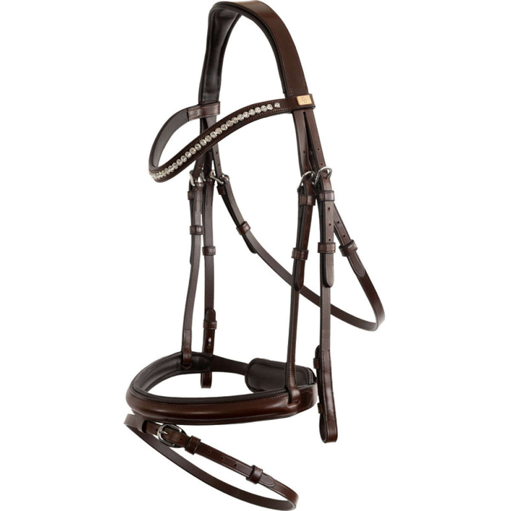 BR Bridle Shildon Oak/Silver