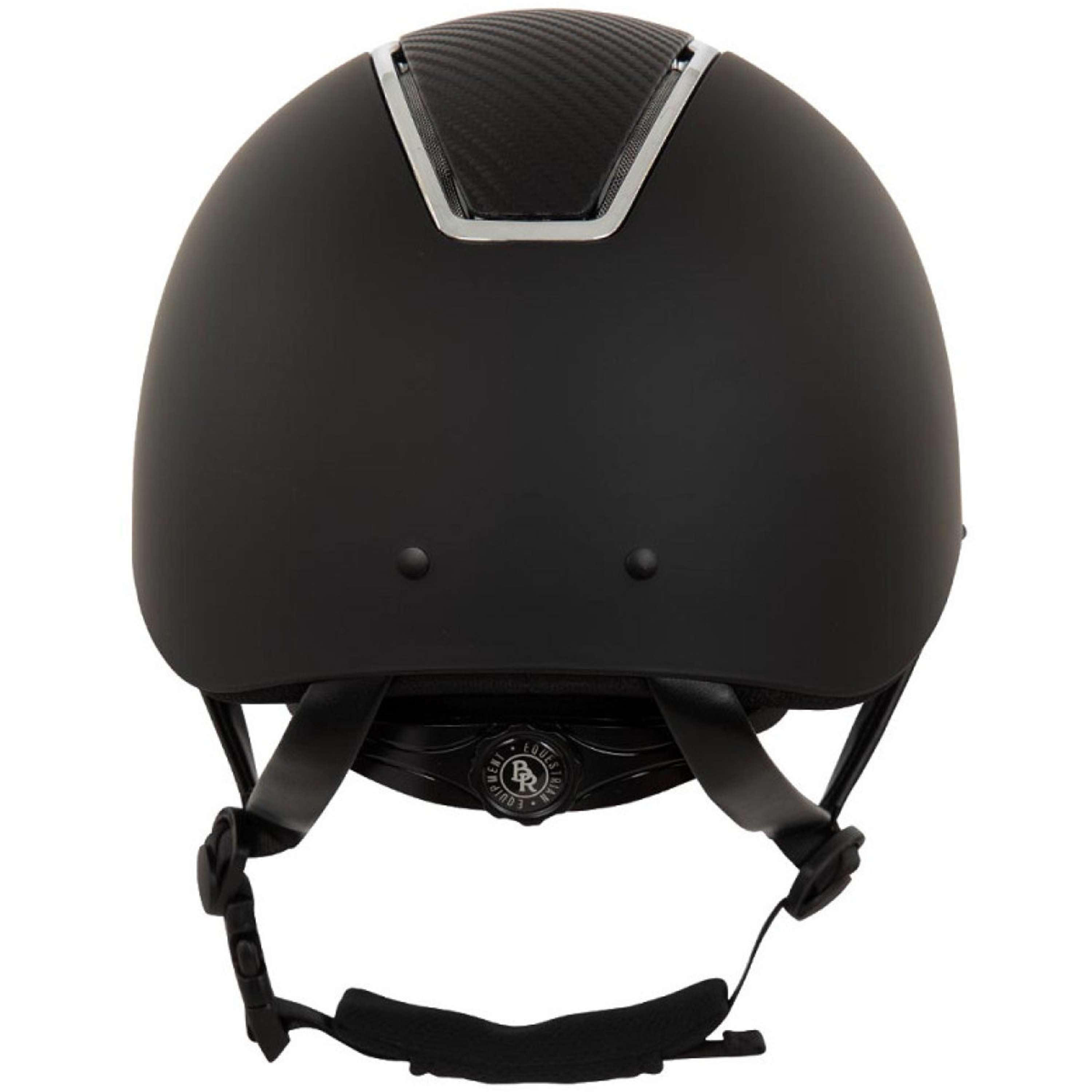 BR Cap Omega painted Black/Chrome